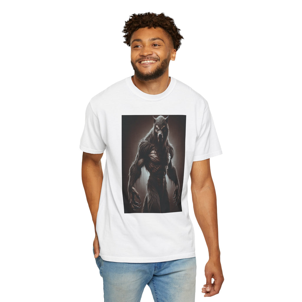 Unisex Werewolf Graphic Printed T-shirt