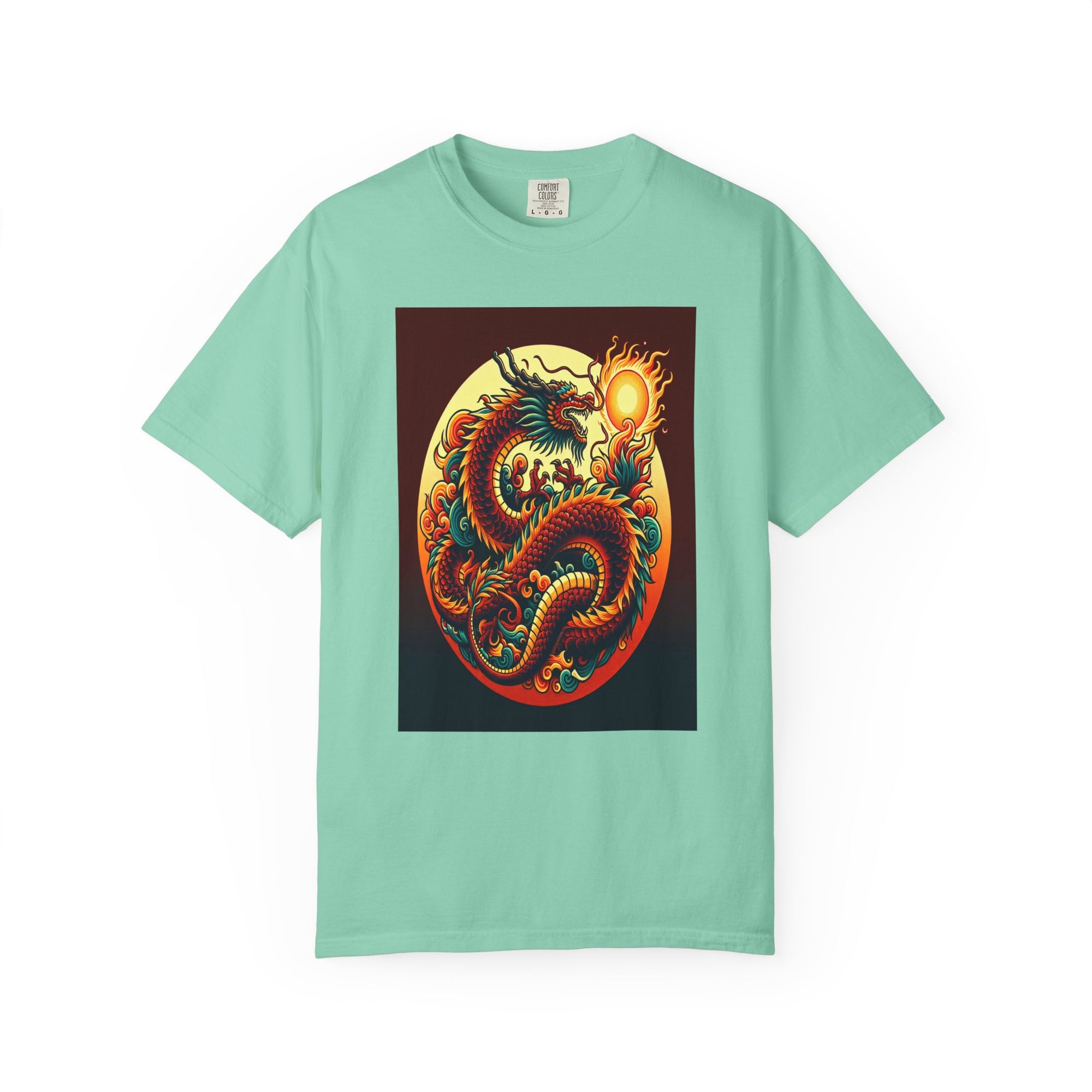 Unisex Dragon Graphic Printed T-shirt