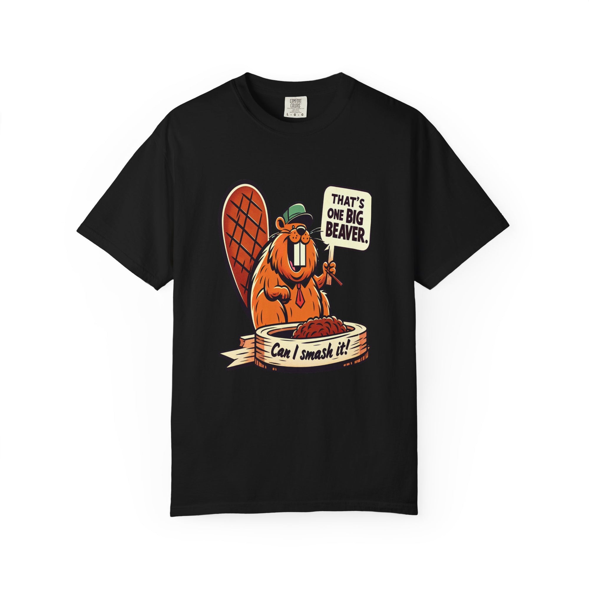 Unisex Big Beaver Graphic Printed T-shirt