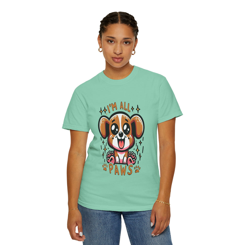 Unisex I'm All Paws Graphic Printed T-shirt