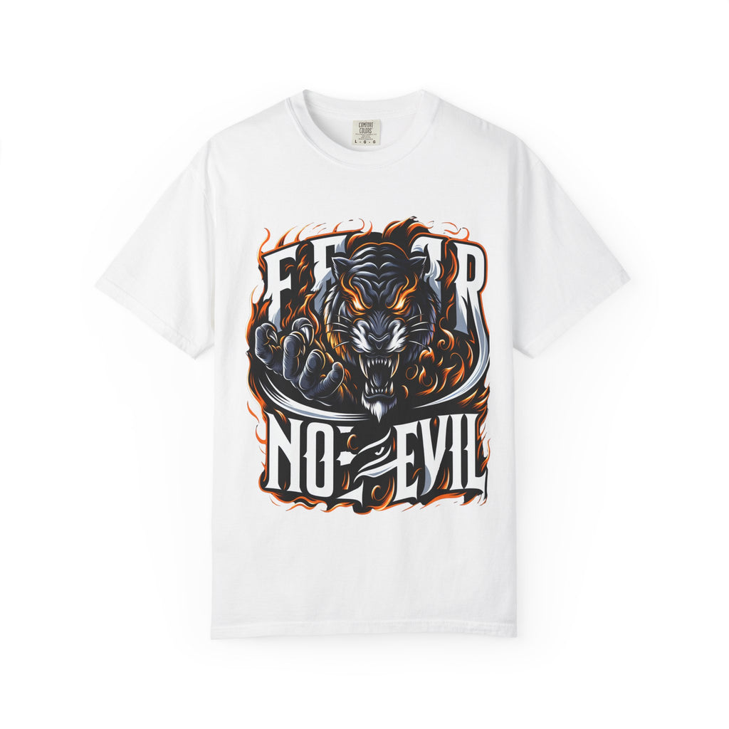 Unisex Garment-Dyed Fear No Evil T-shirt