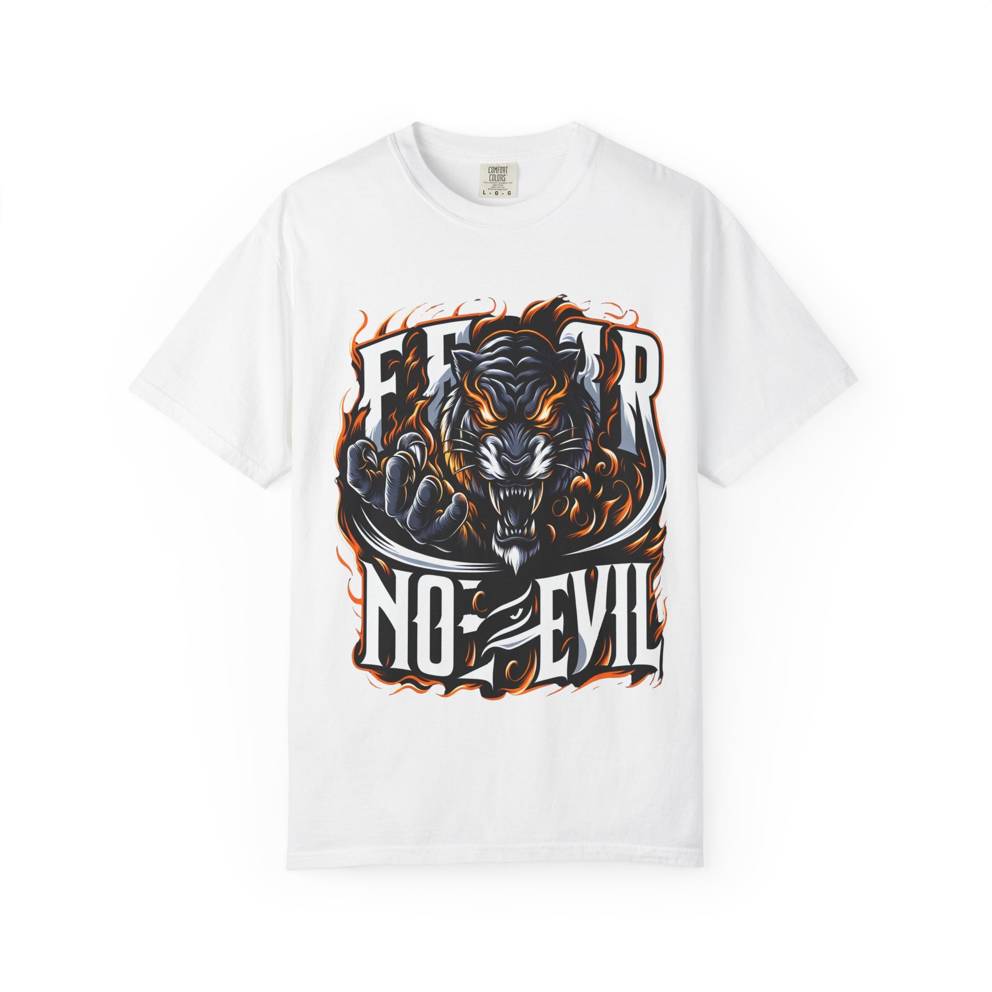 Unisex Garment-Dyed Fear No Evil T-shirt