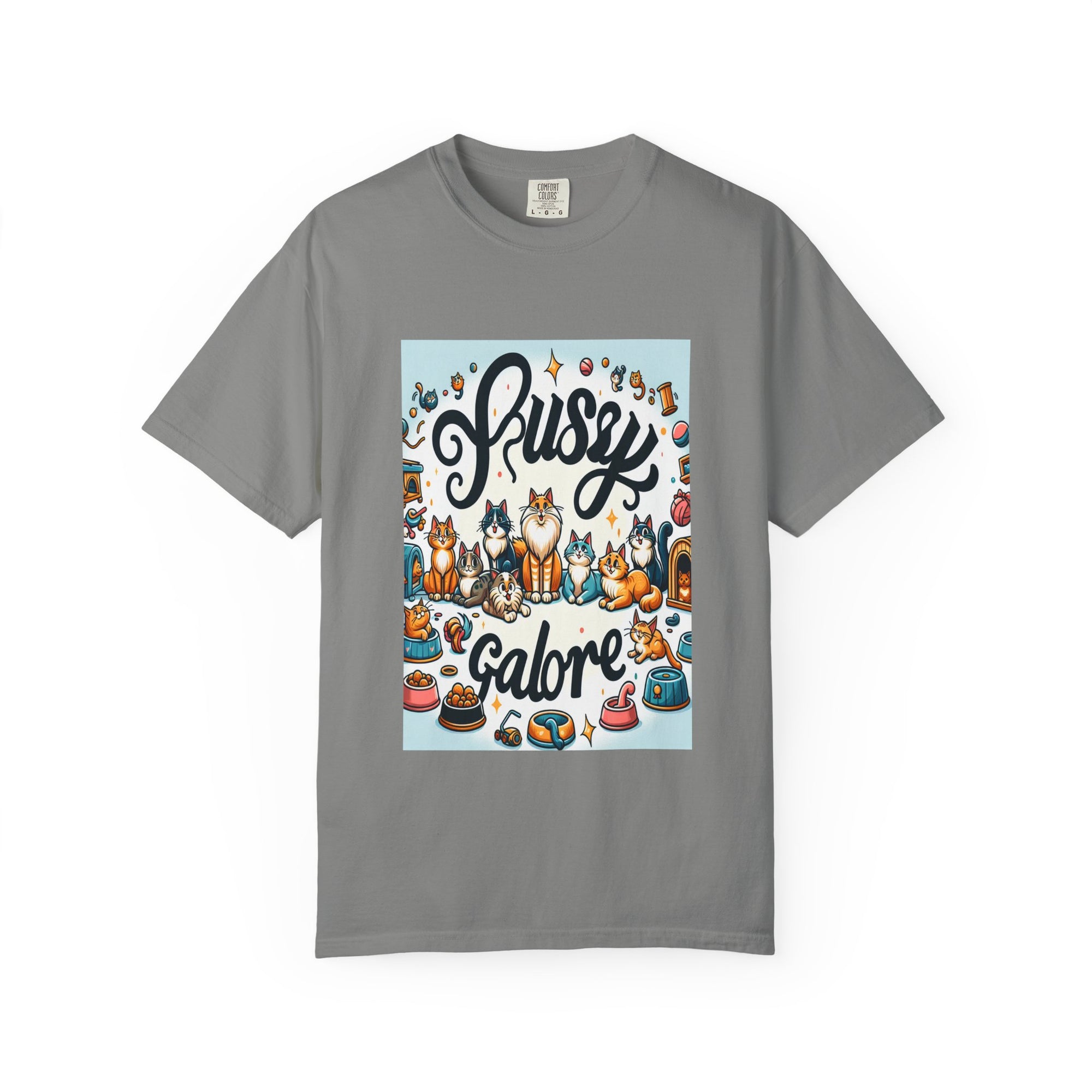 Unisex Pussy Galore Graphic Printed T-shirt