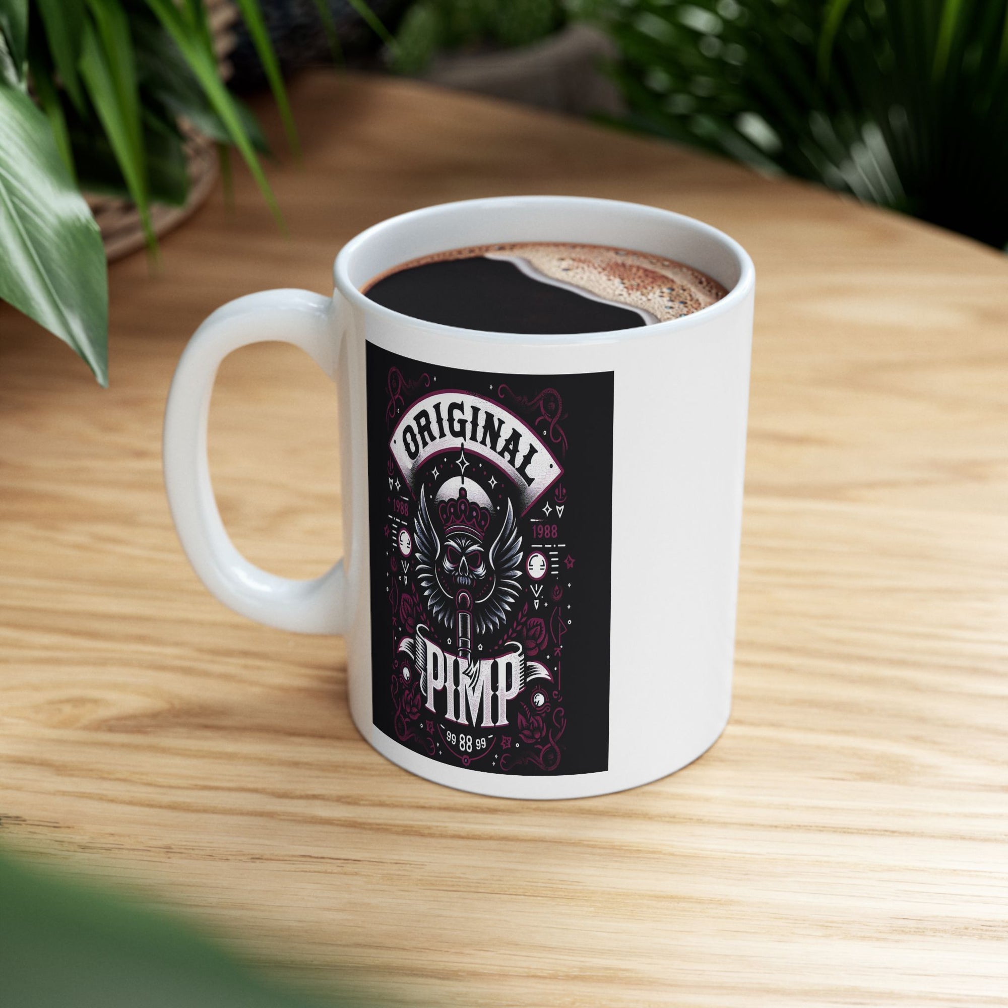 Original Pimp Ceramic Mug, (11oz)