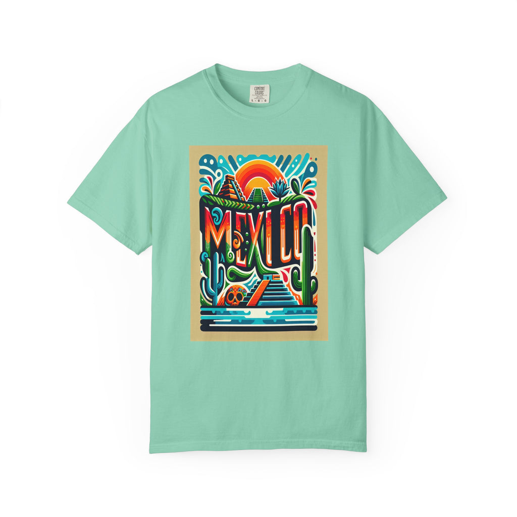 Unisex Mexico Printed T-shirt