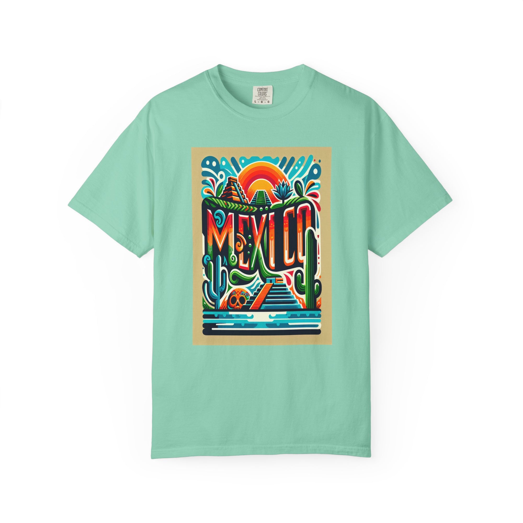 Unisex Mexico Printed T-shirt
