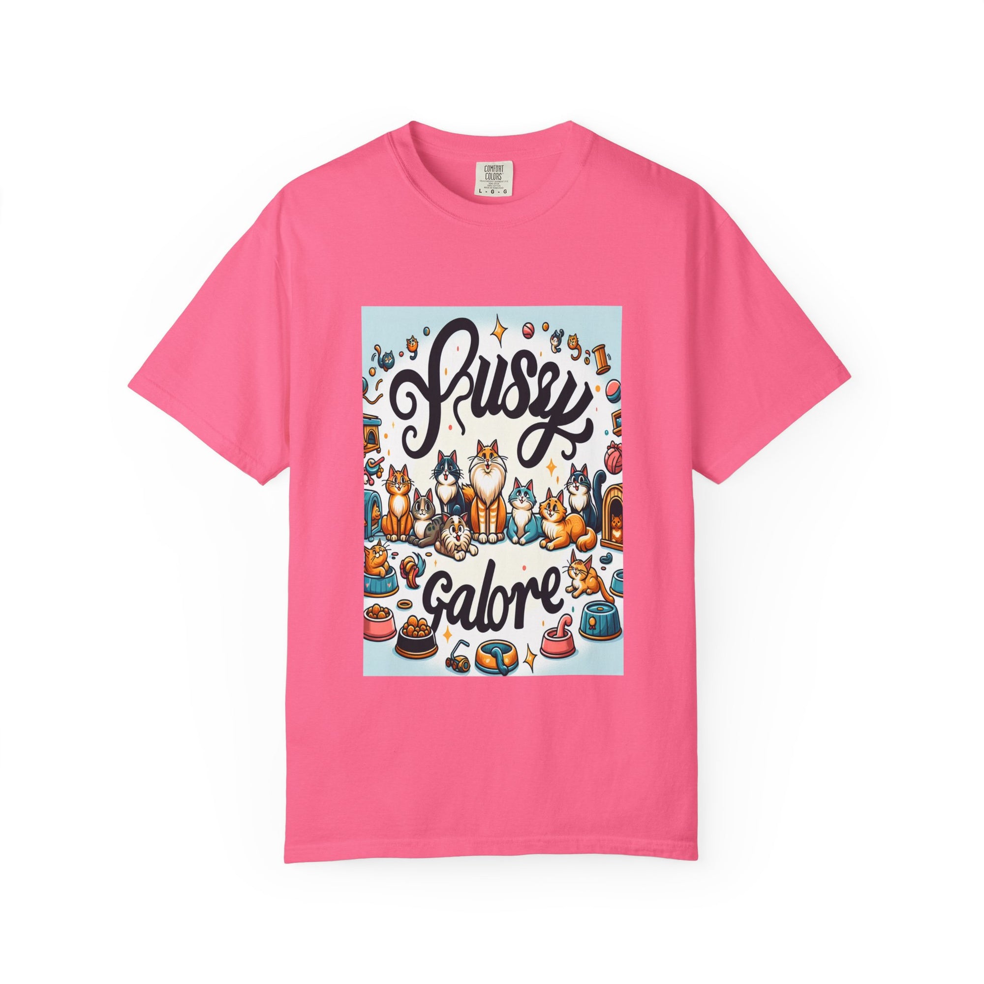 Unisex Pussy Galore Graphic Printed T-shirt