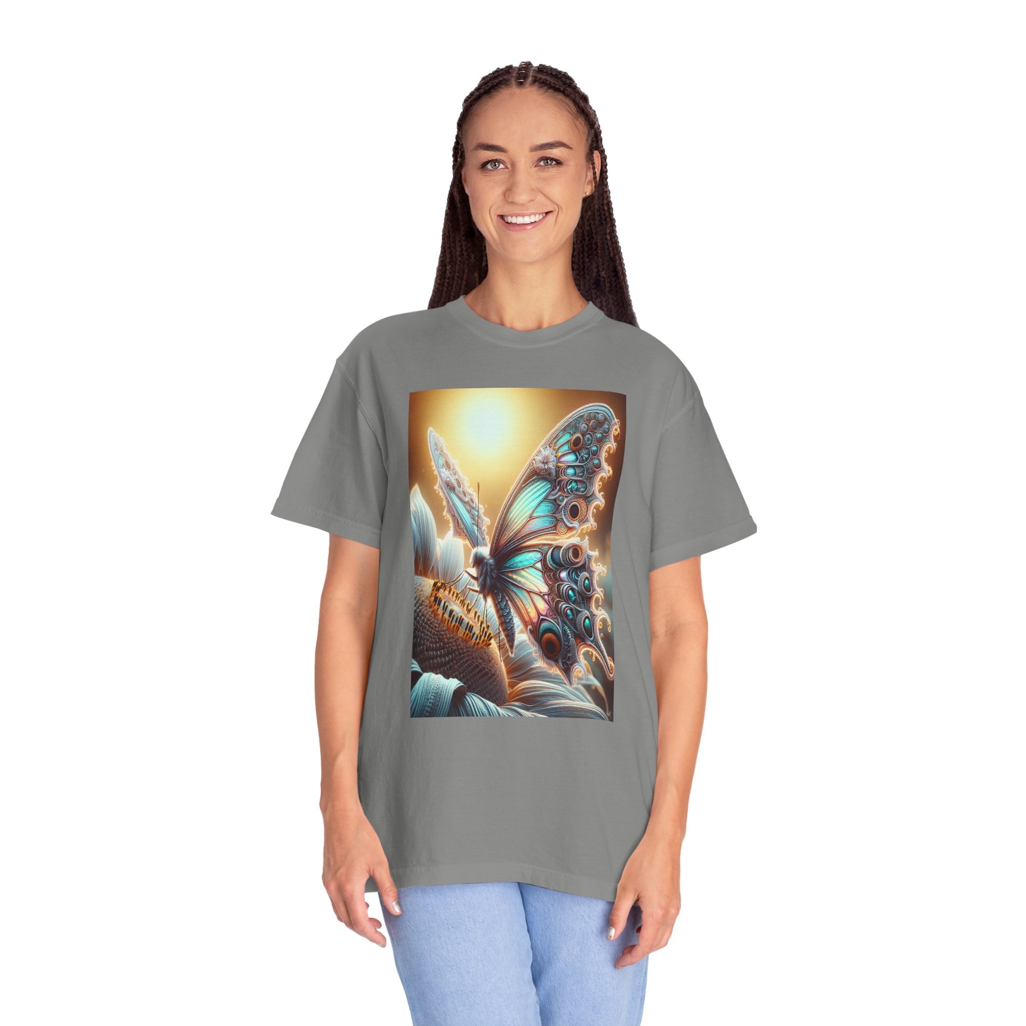Unisex Butterfly Graphic Printed T-shirt