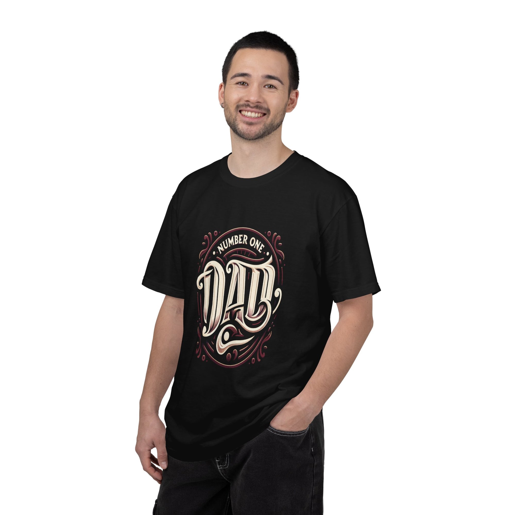Unisex Garment-Dyed Number One Dad T-shirt
