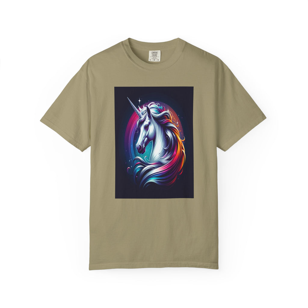 Unisex Unicorn Head Graphic Printed T-shirt