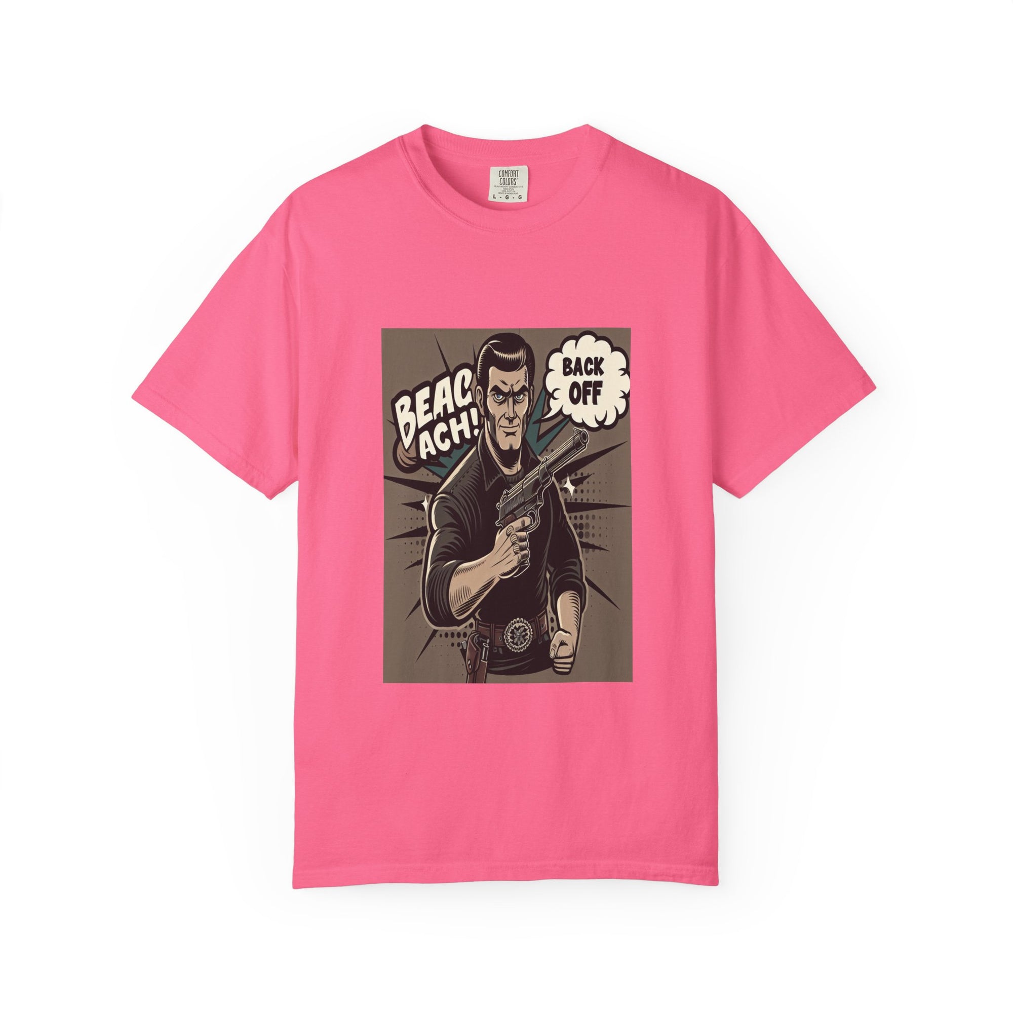 Unisex Back Off Graphic Printed T-shirt