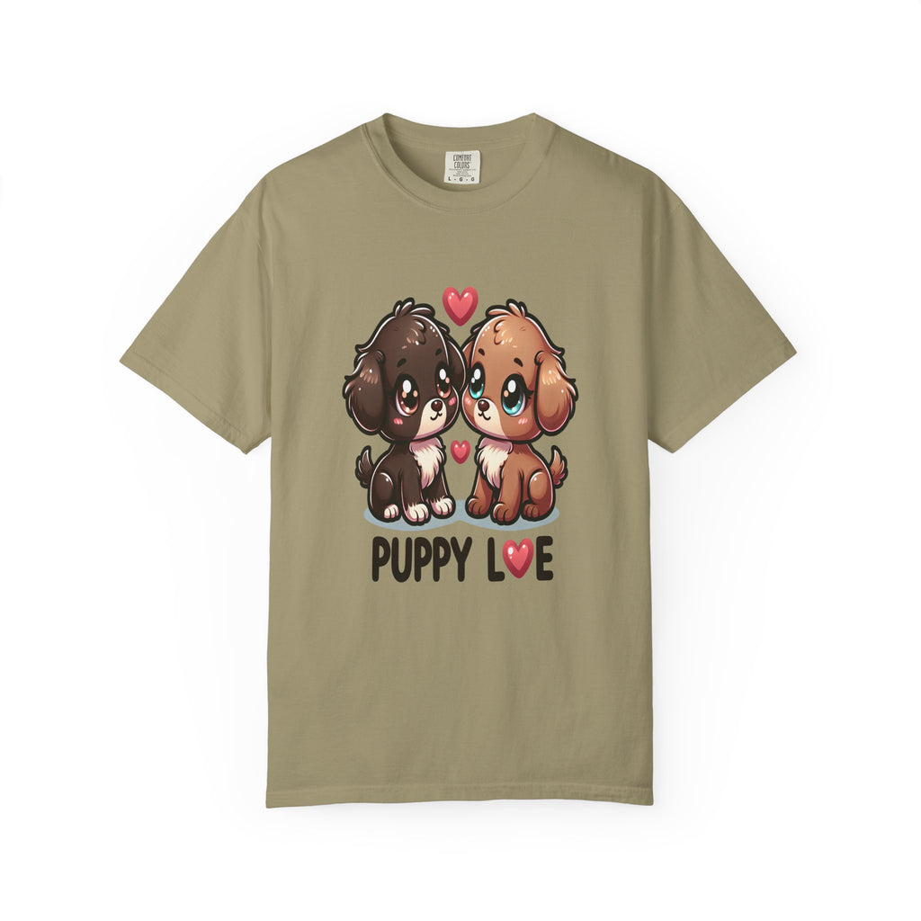Unisex Puppy Love Graphic Printed T-shirt