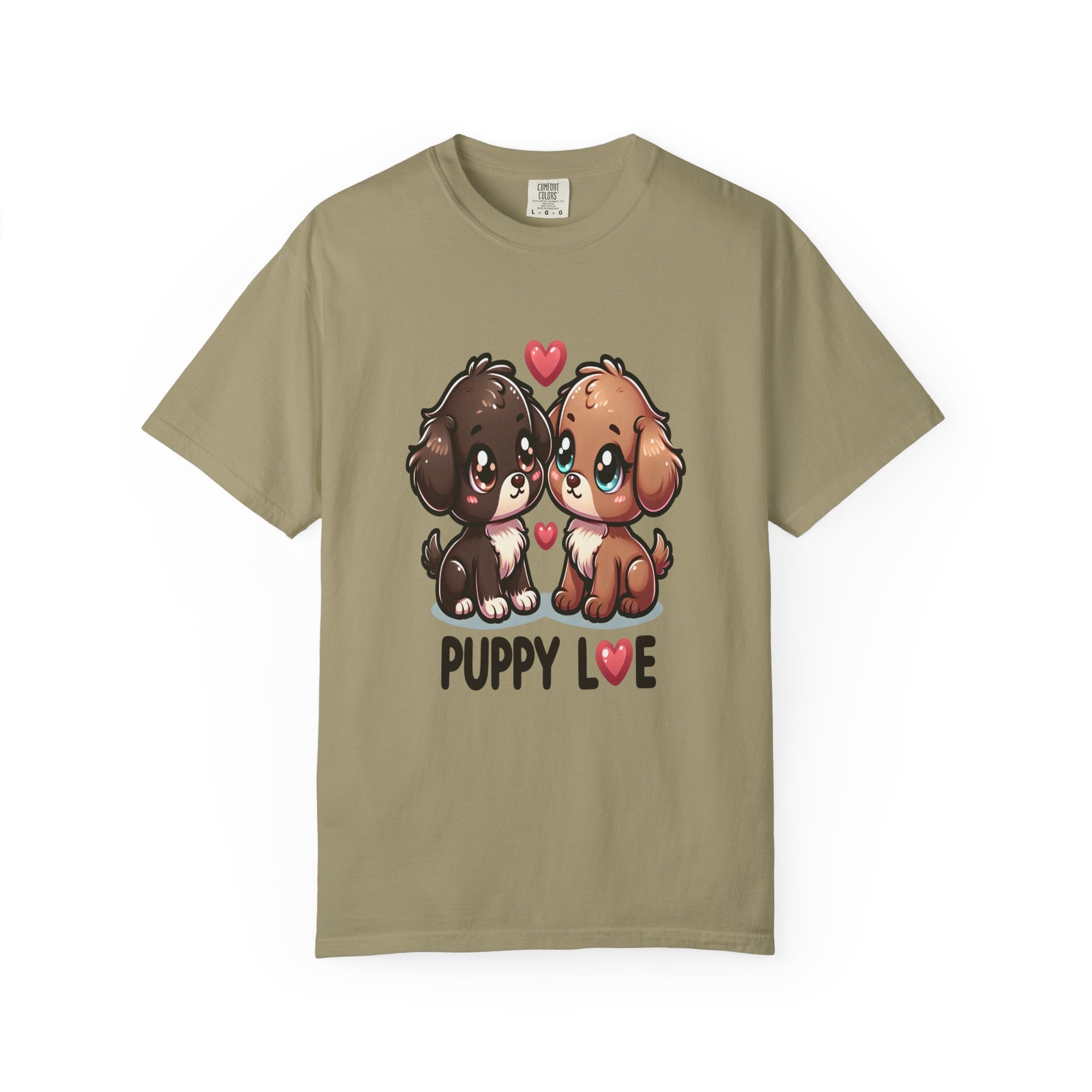 Unisex Puppy Love Graphic Printed T-shirt