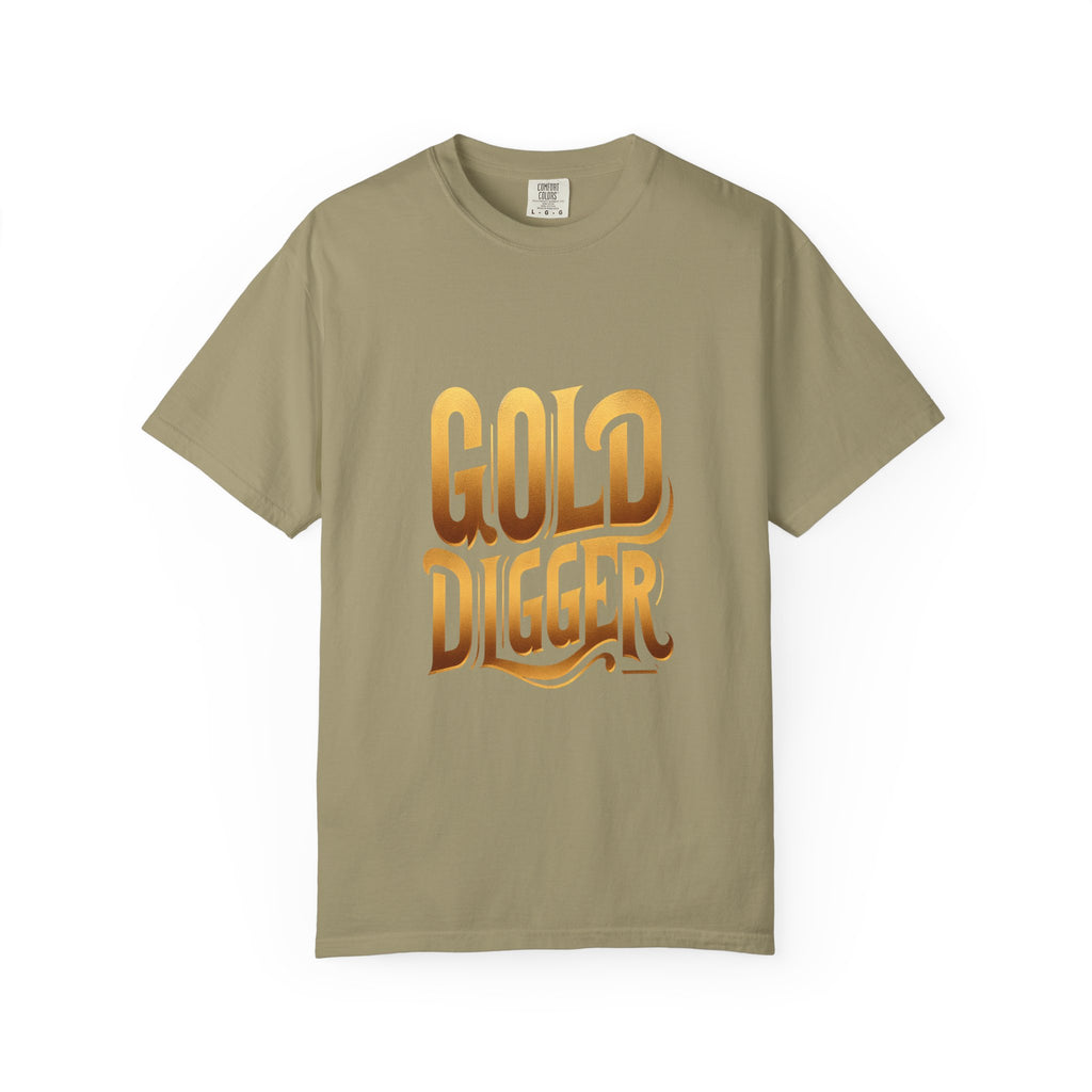 Unisex Garment-Dyed Gold Digger T-shirt