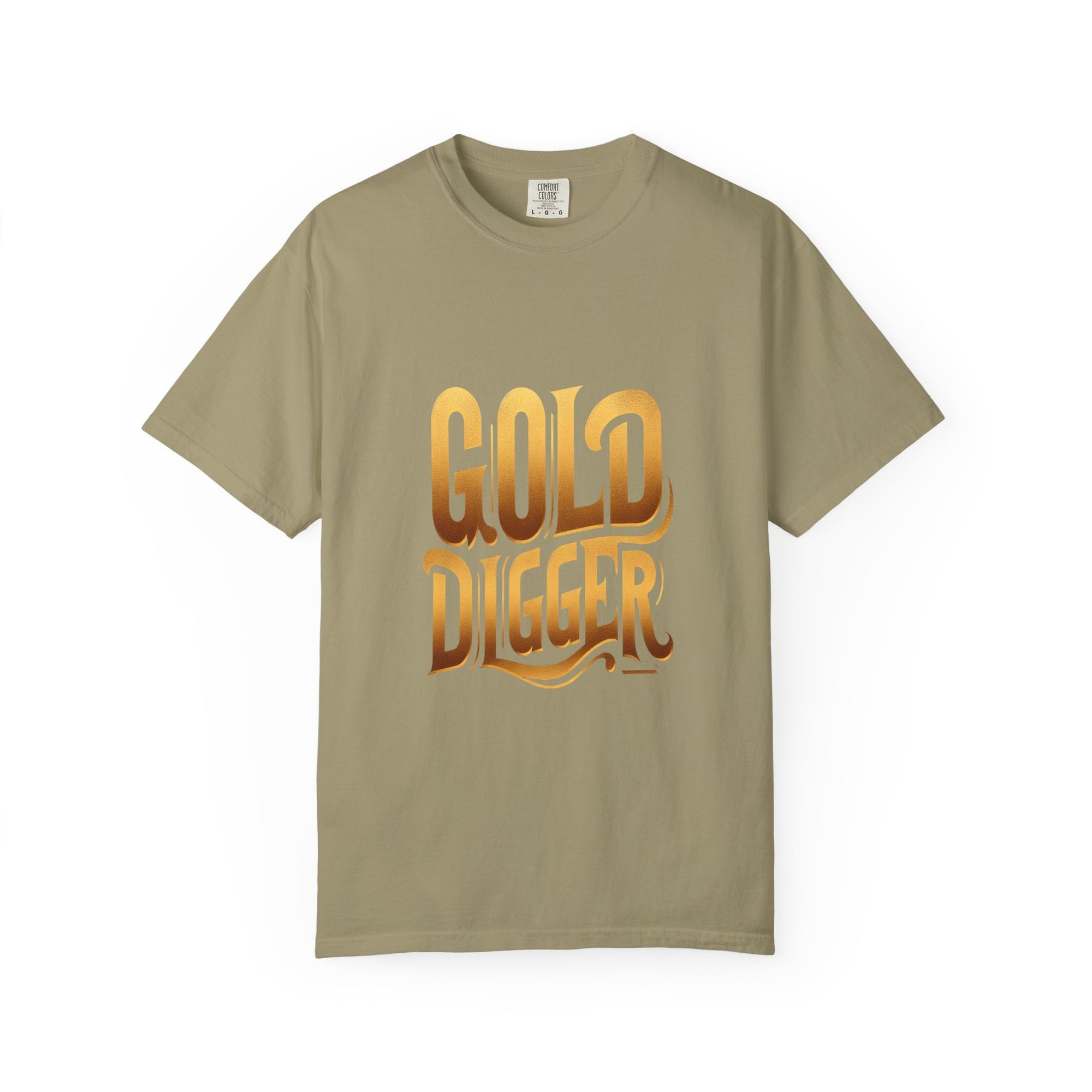 Unisex Garment-Dyed Gold Digger T-shirt