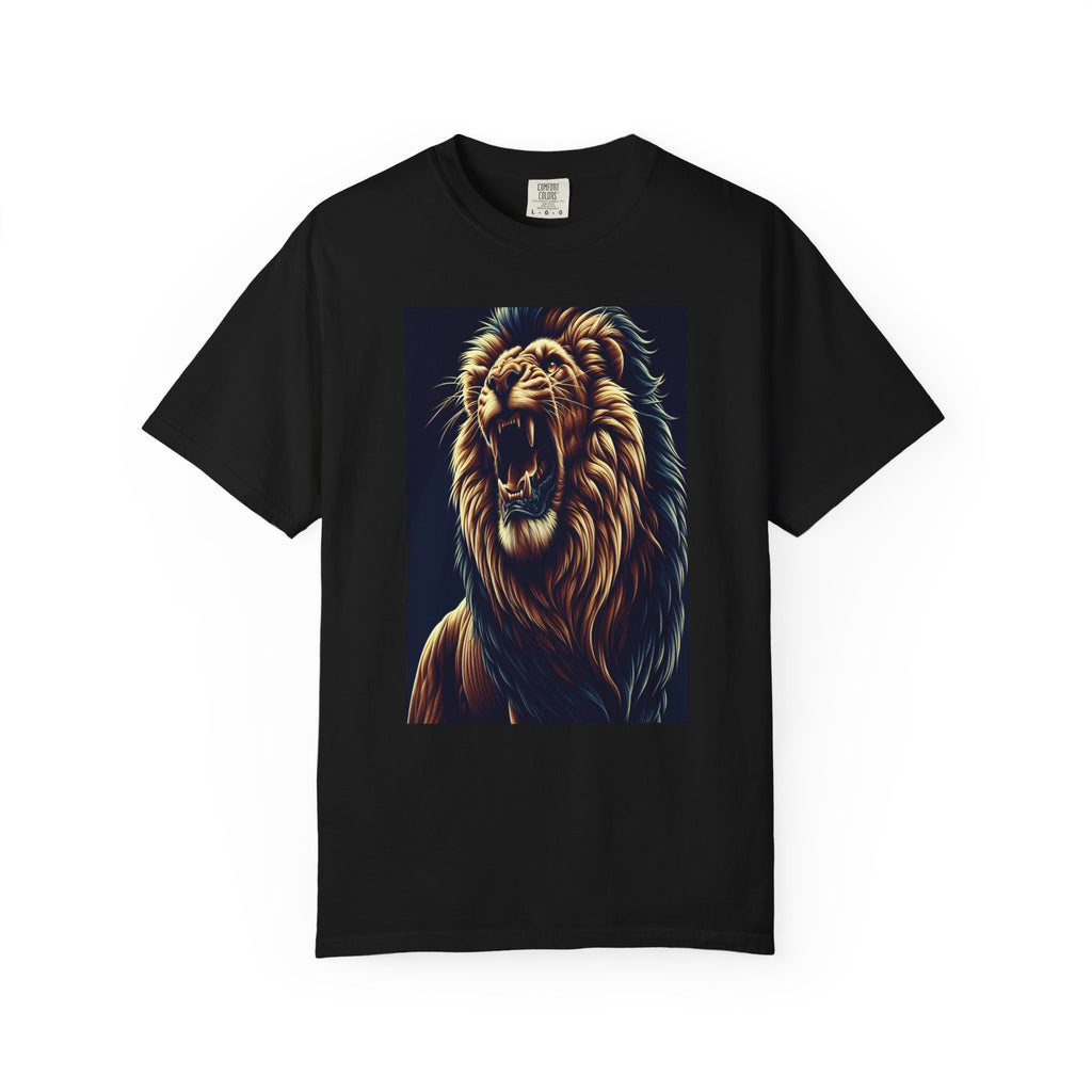 Unisex Lion Printed T-shirt