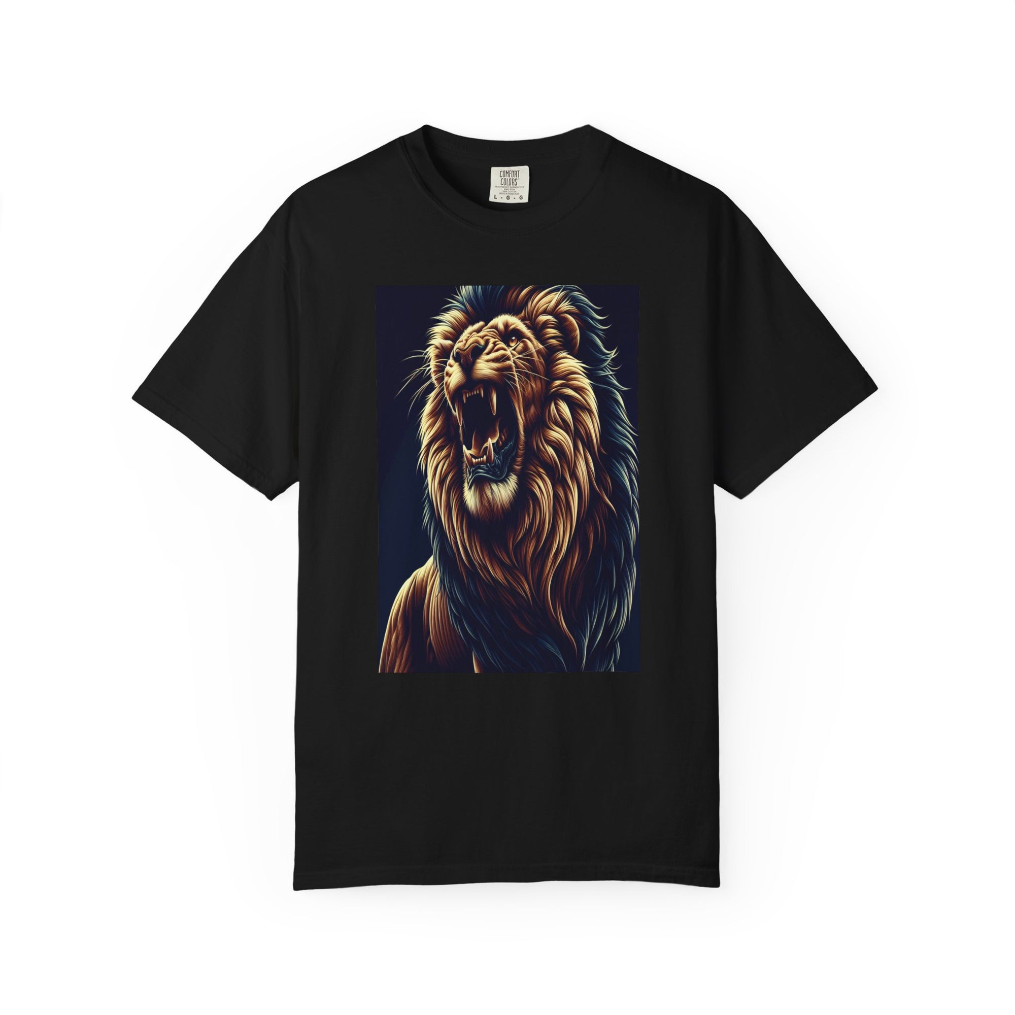 Unisex Lion Printed T-shirt