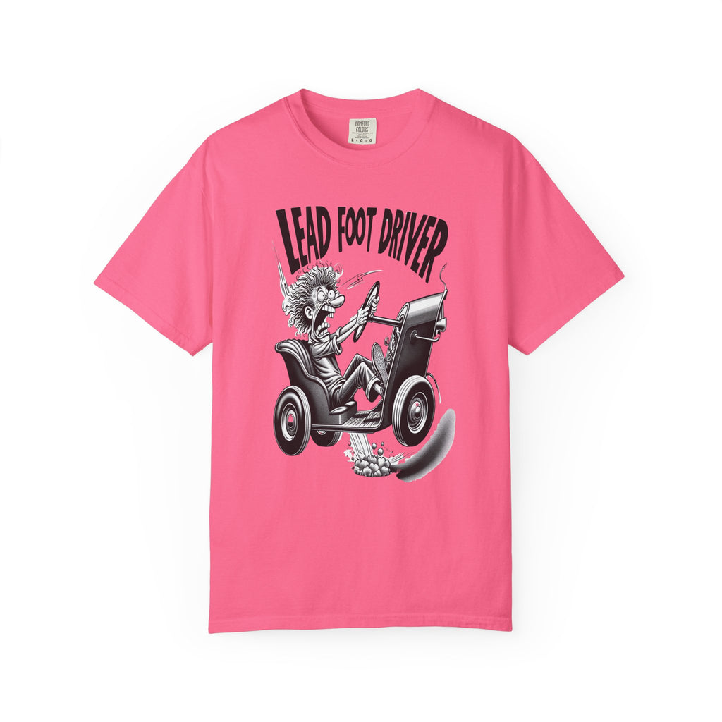 Unisex Lead Foot Driver Graphic Printed T-shirt