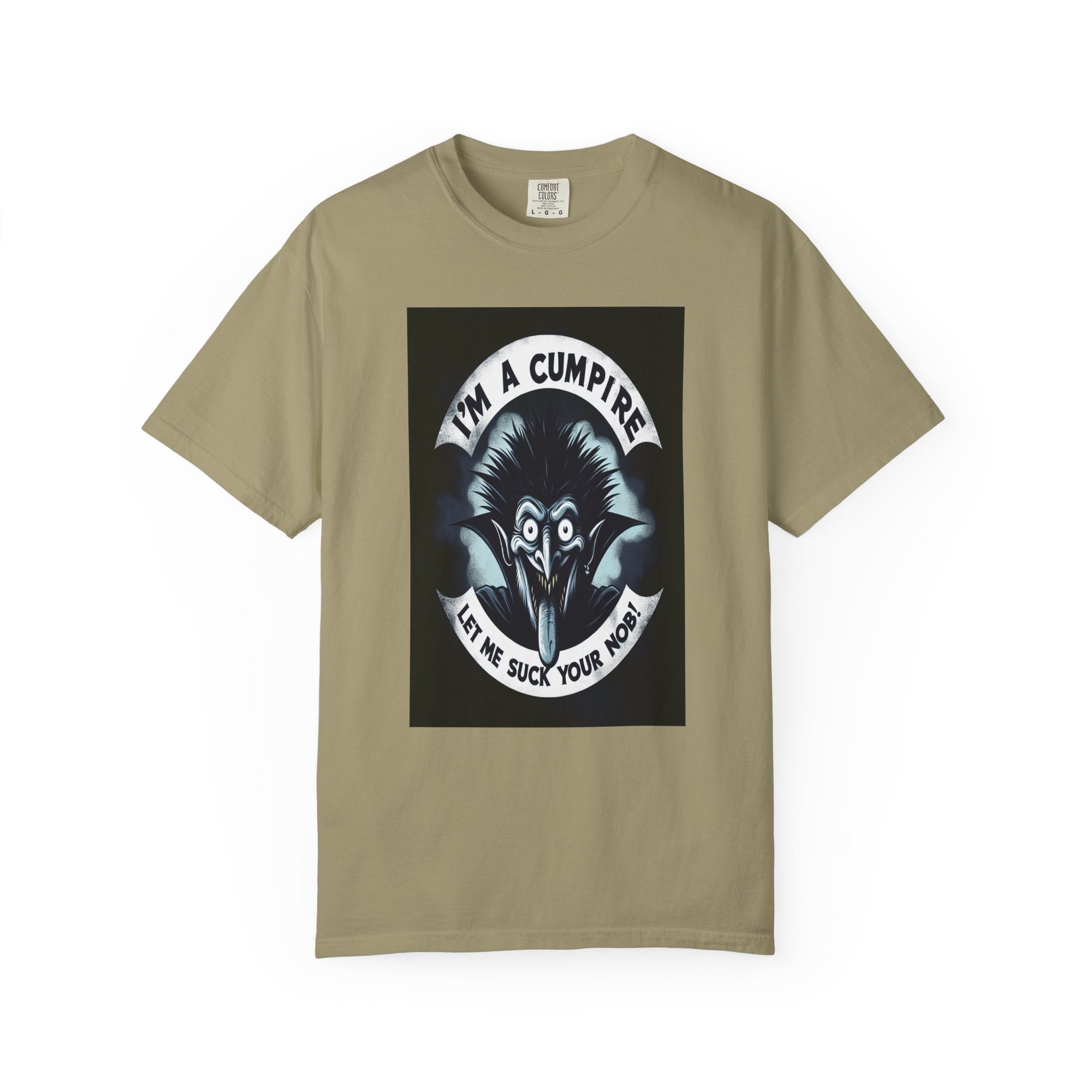 Unisex Rude Vampire Graphic Printed T-shirt