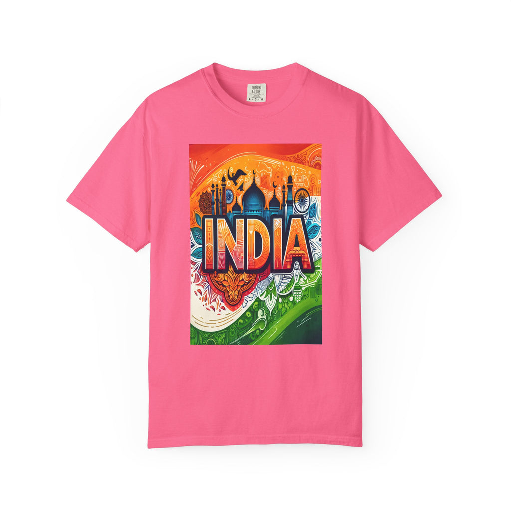 Unisex India Printed T-shirt