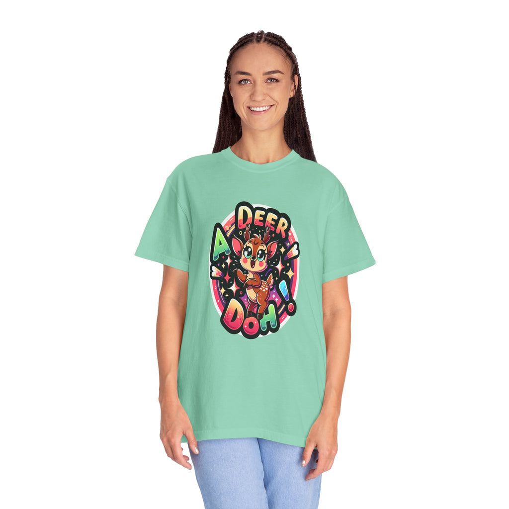 Unisex Deer a Doh Graphic Printed T-shirt