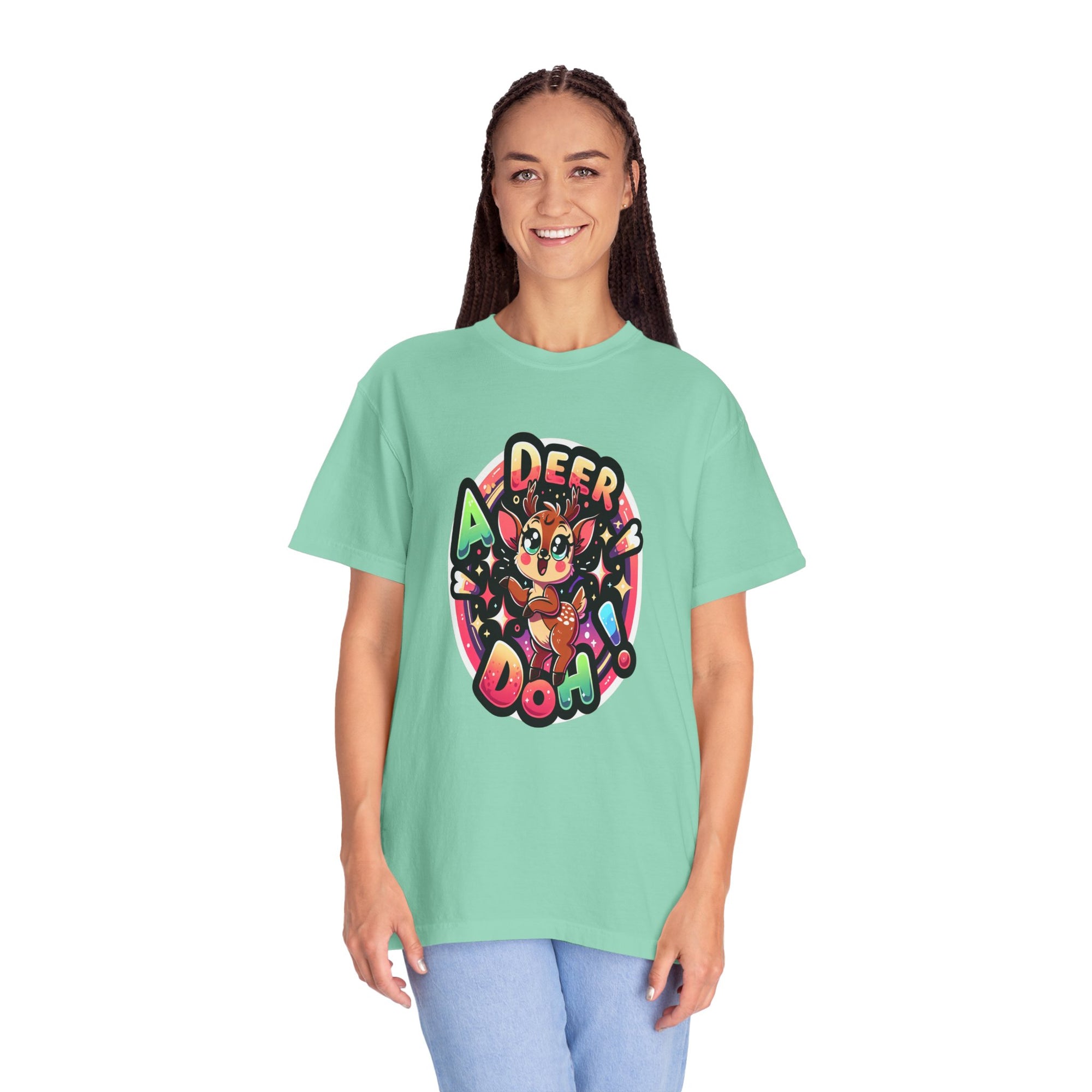 Unisex Deer a Doh Graphic Printed T-shirt