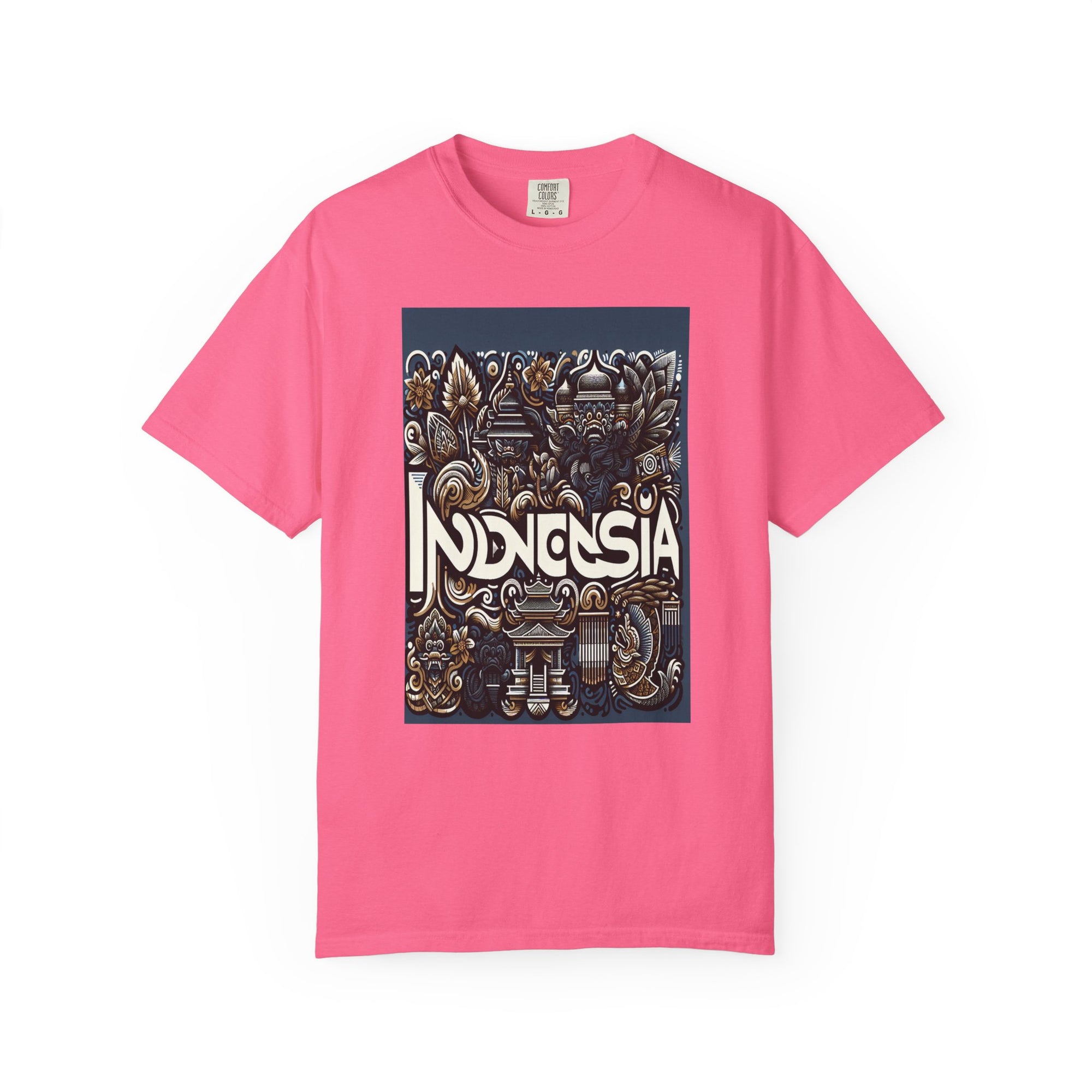 Unisex Indonesia Printed T-shirt