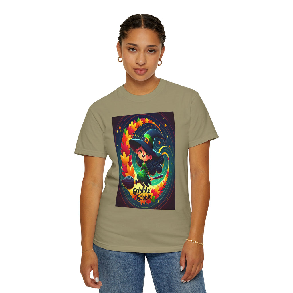 Unisex Witch Graphic Printed T-shirt