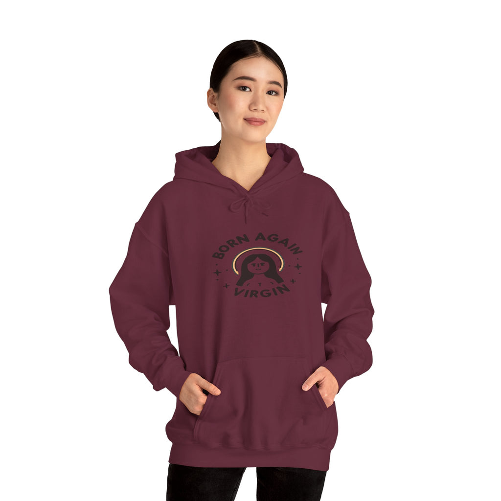 Unisex Heavy Blend™ Born Again Virgin Hoodie