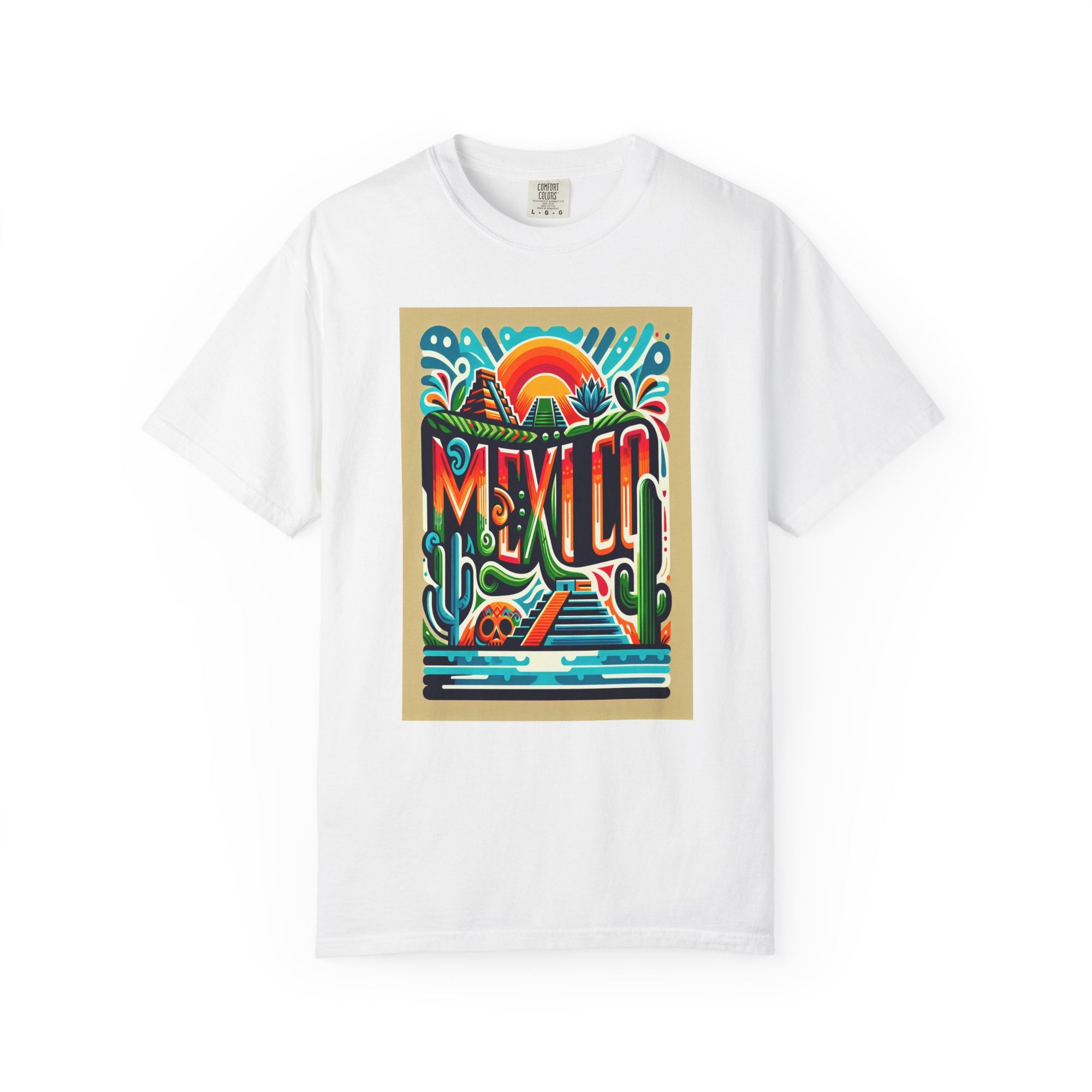 Unisex Mexico Printed T-shirt