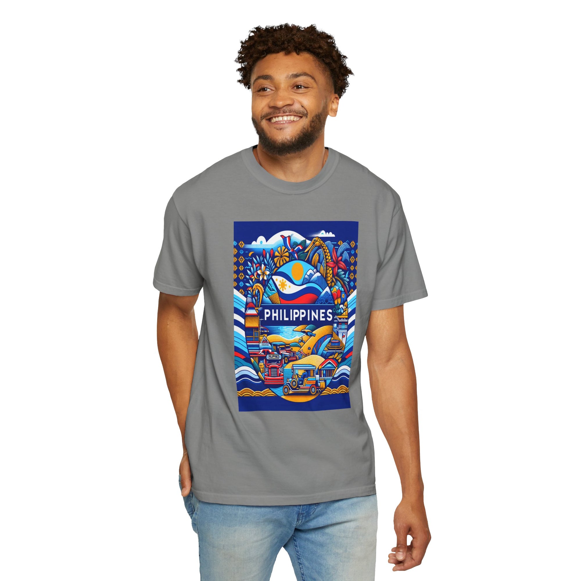 Unisex Phillipines Printed T-shirt