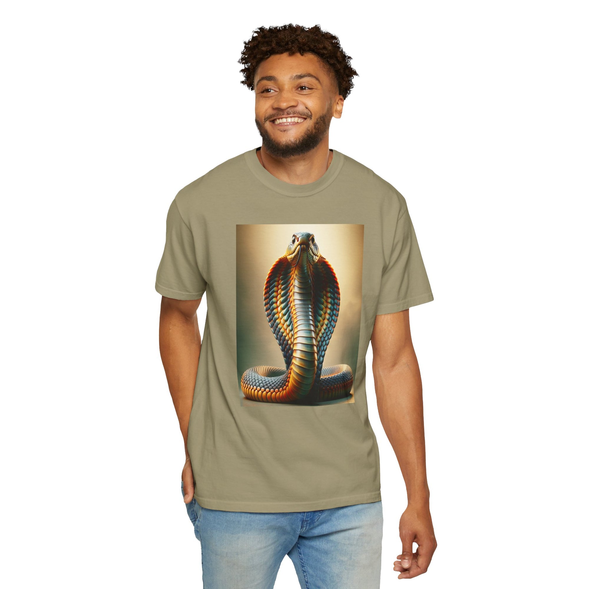 Unisex Cobra Graphic Printed T-shirt