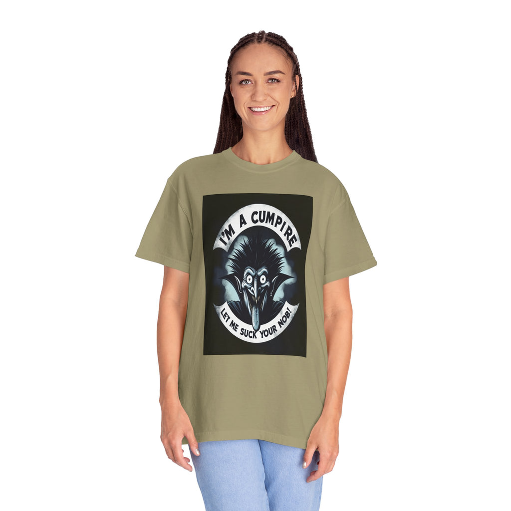 Unisex Rude Vampire Graphic Printed T-shirt