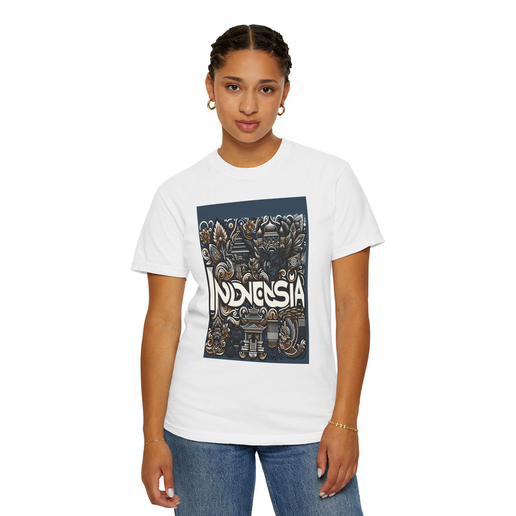Unisex Indonesia Printed T-shirt