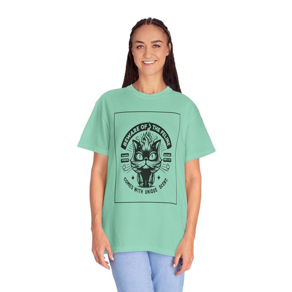 Unisex Cat Scent Graphic Printed T-shirt