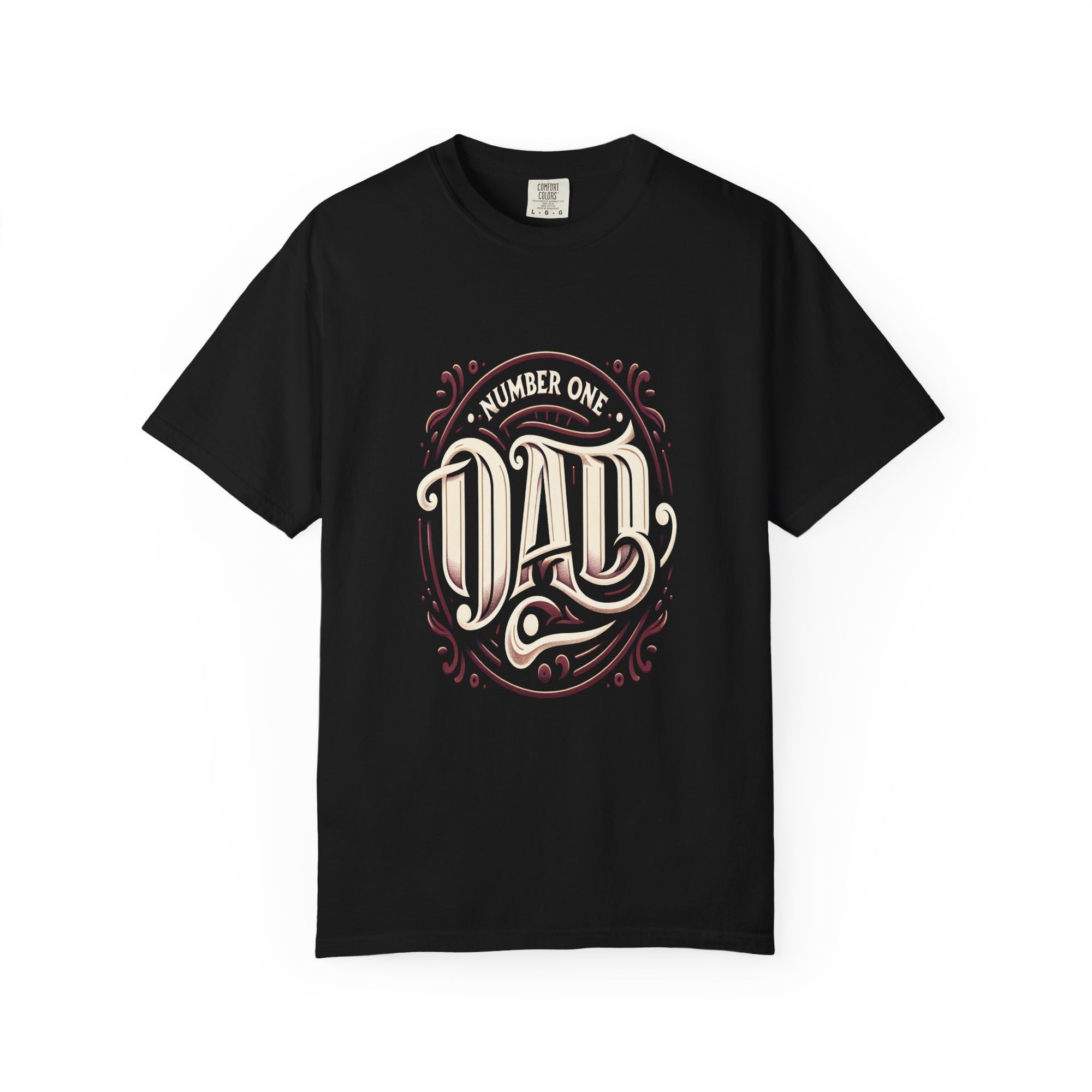 Unisex Garment-Dyed Number One Dad T-shirt