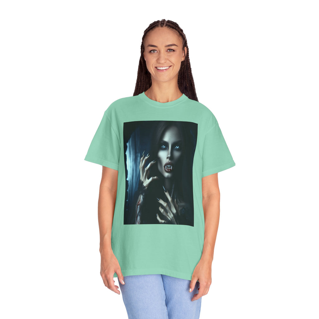 Unisex Vampire Graphic Printed T-shirt