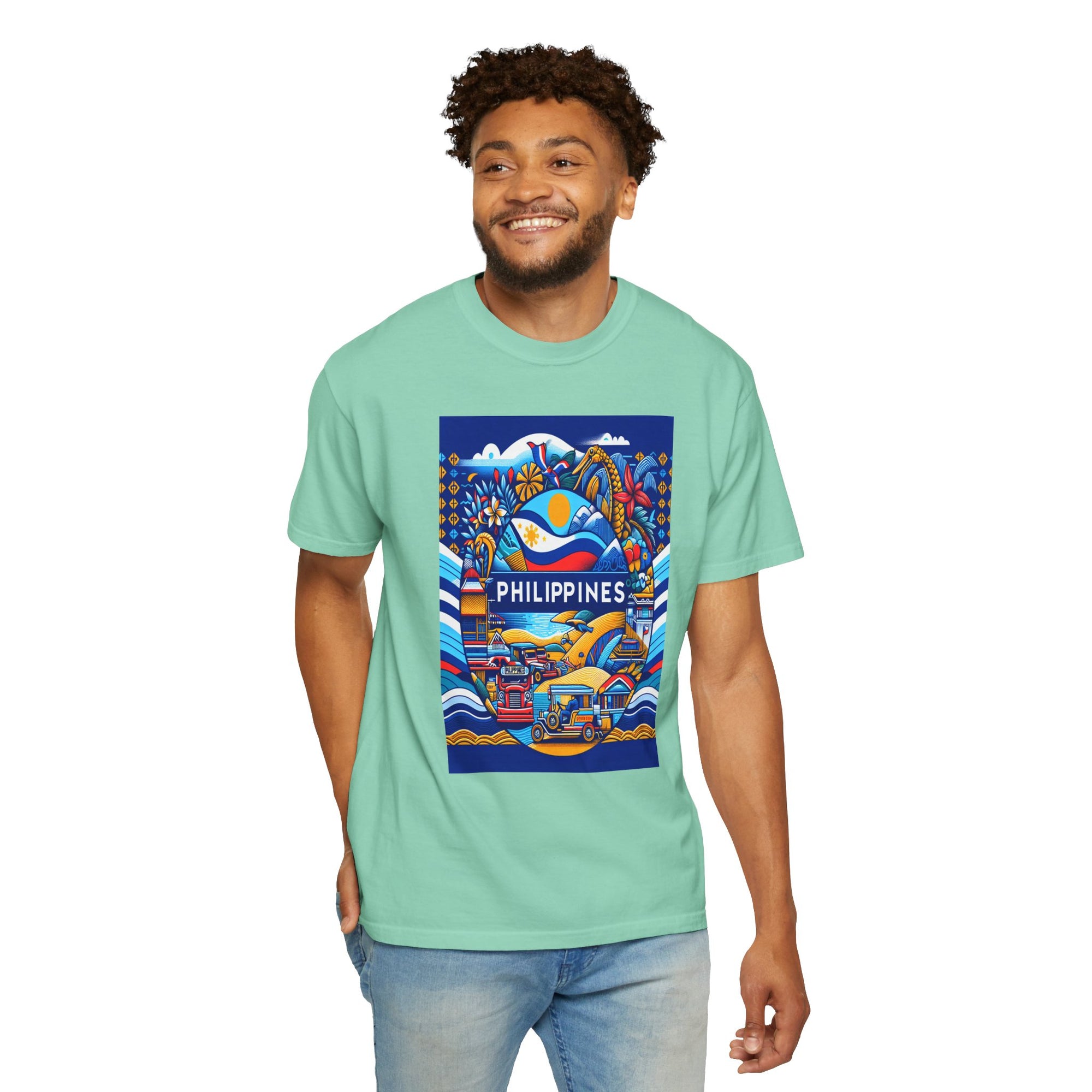 Unisex Phillipines Printed T-shirt