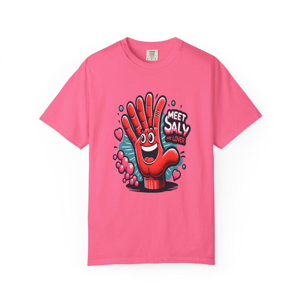 Unisex Funny Hand Graphic Printed T-shirt