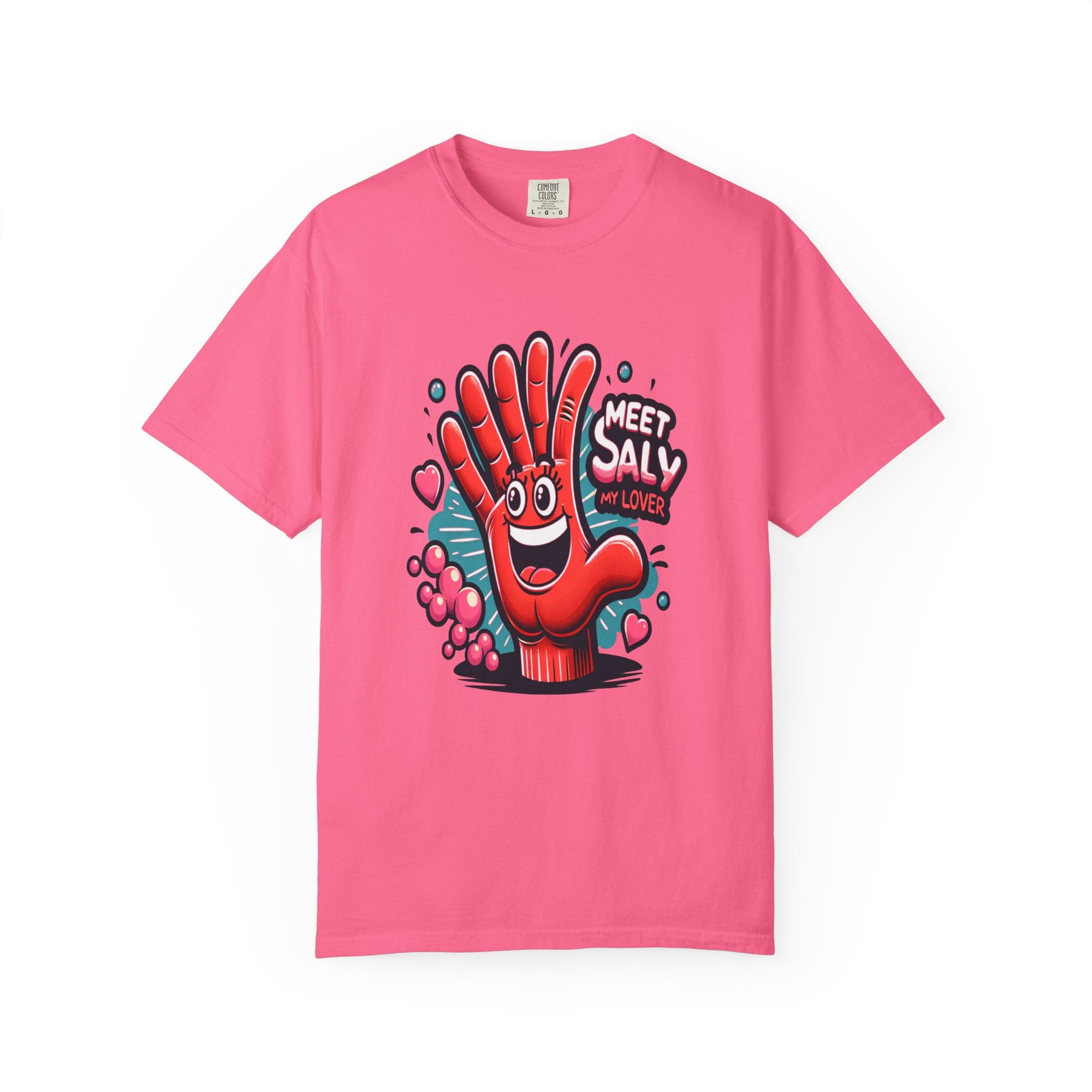 Unisex Funny Hand Graphic Printed T-shirt