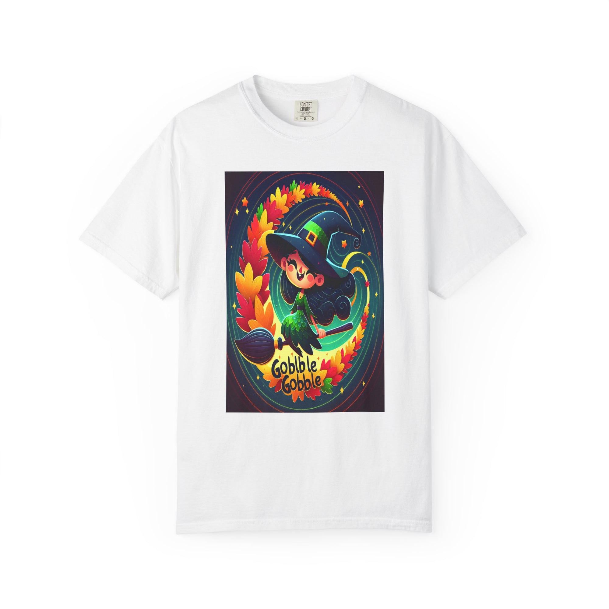 Unisex Witch Graphic Printed T-shirt