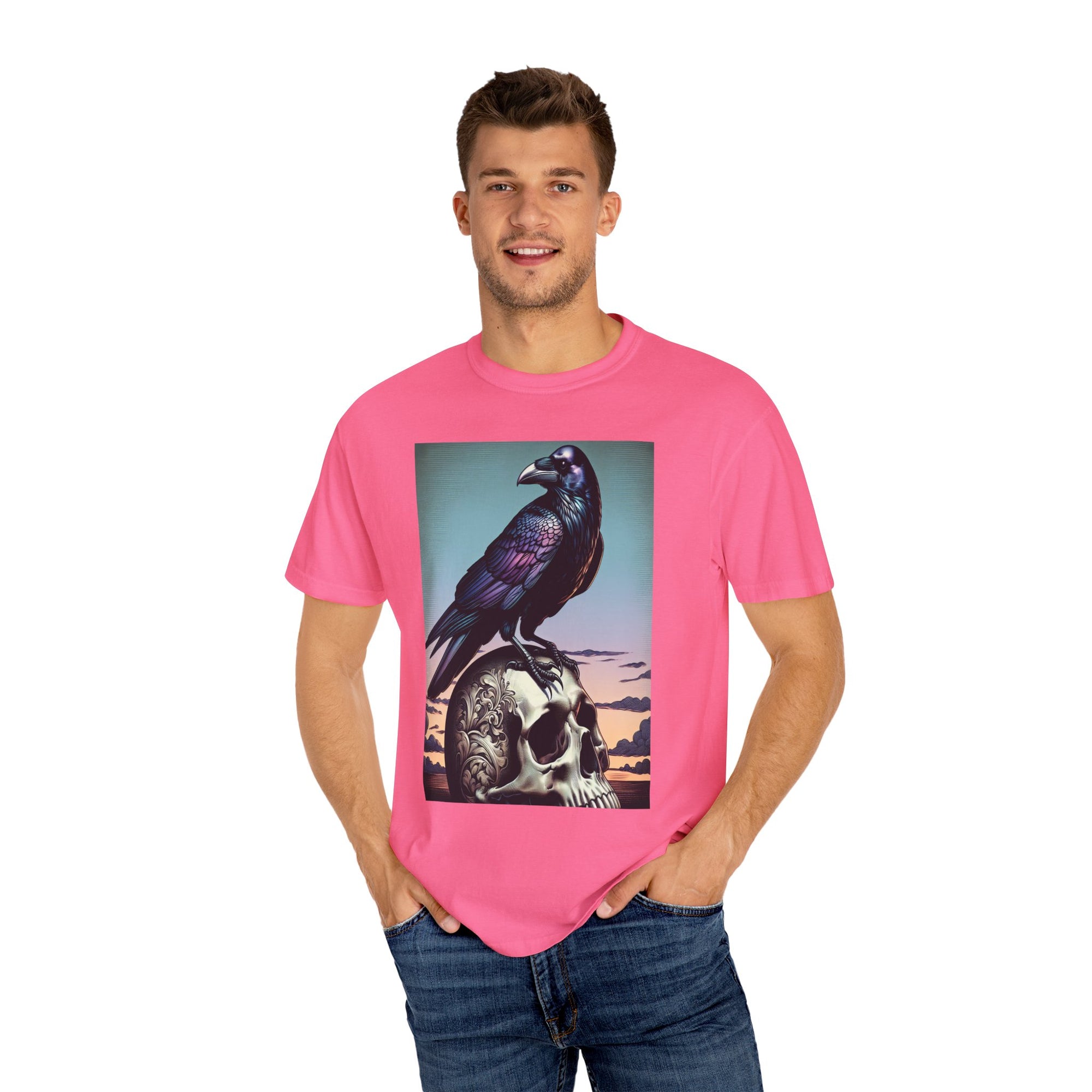 Unisex Skull Graphic Printed T-shirt