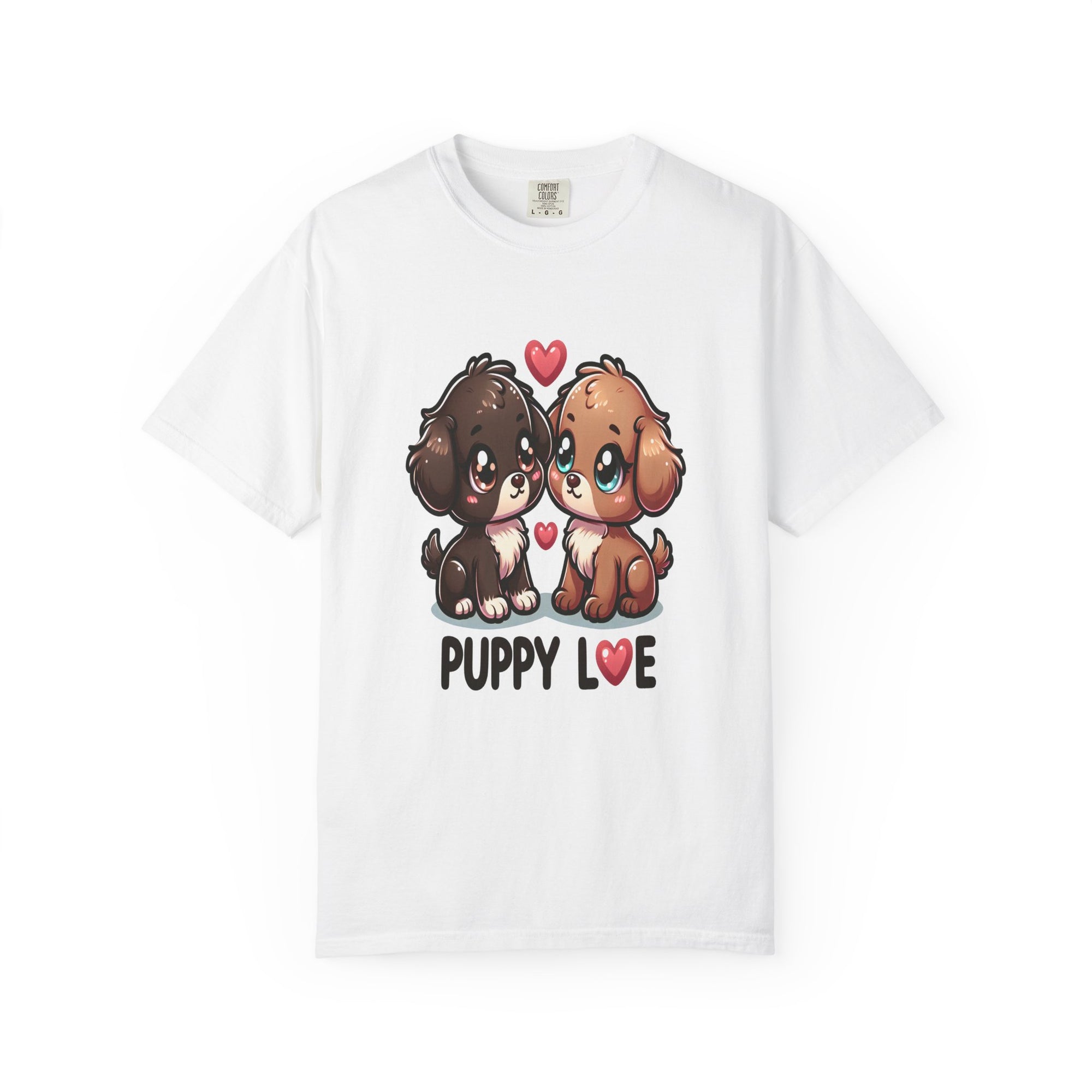 Unisex Puppy Love Graphic Printed T-shirt