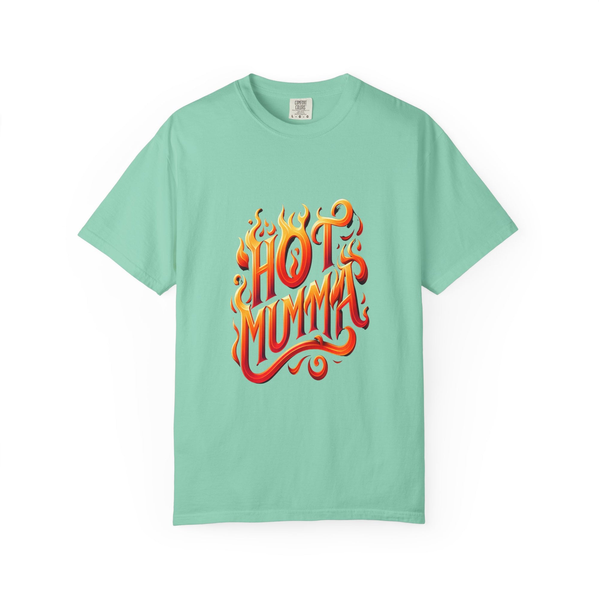 Unisex Garment-Dyed Hot Mumma T-shirt