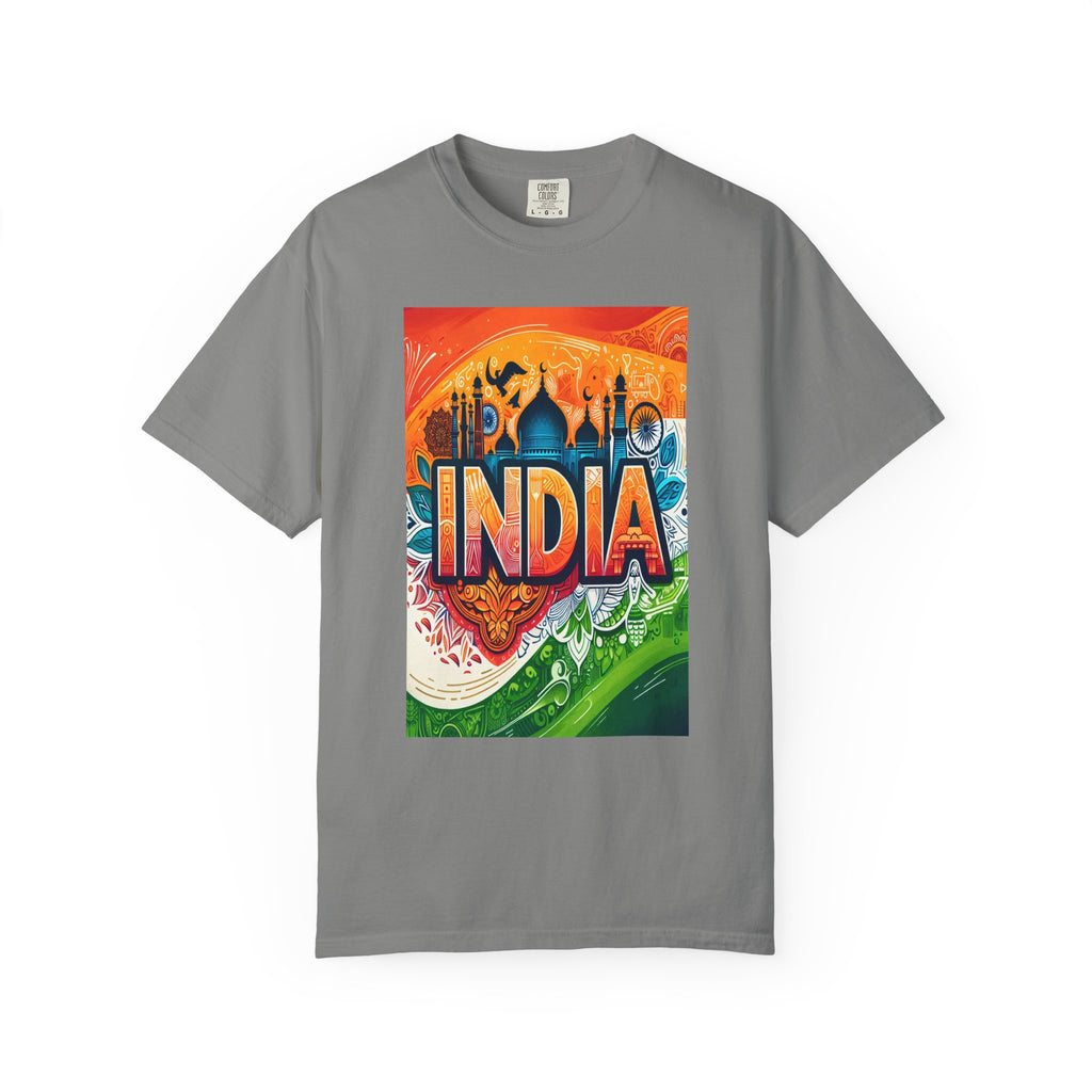 Unisex India Printed T-shirt