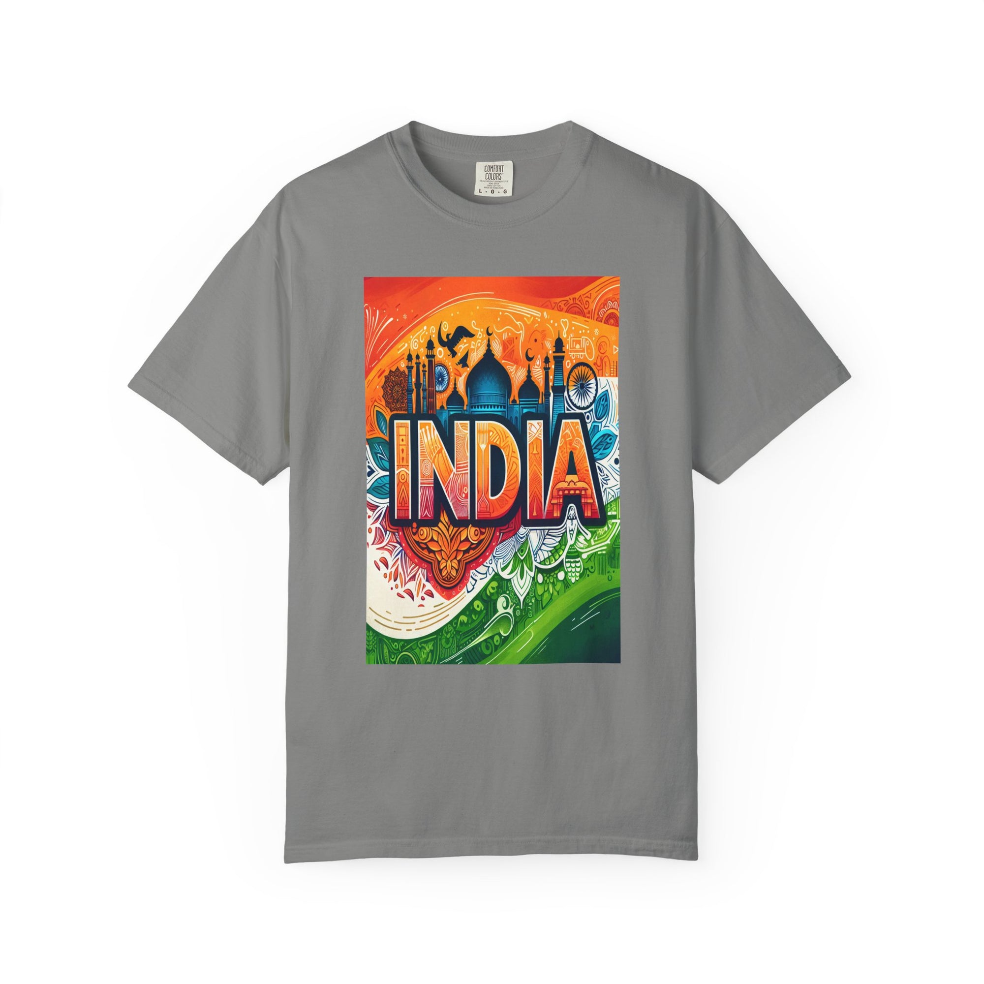 Unisex India Printed T-shirt