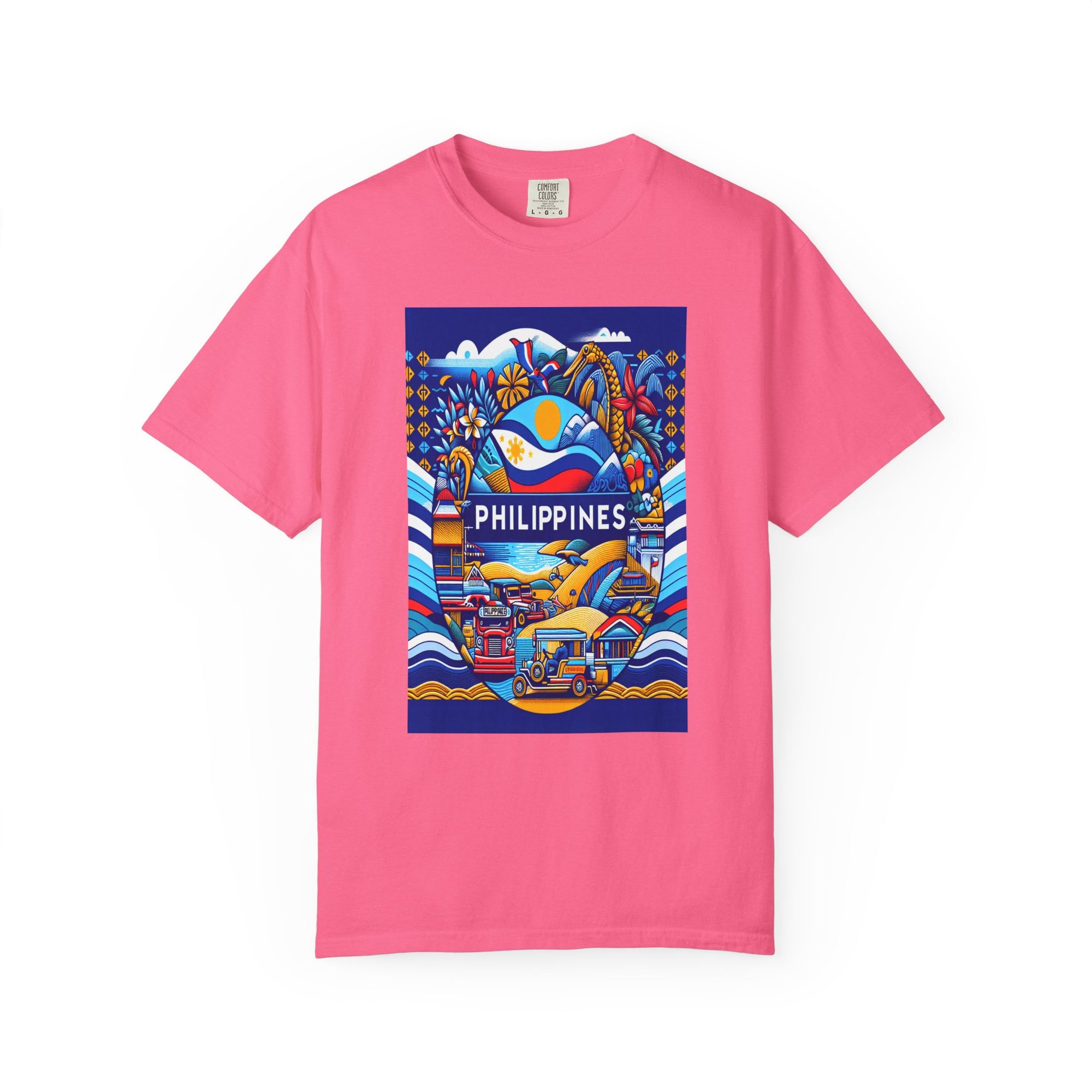 Unisex Phillipines Printed T-shirt