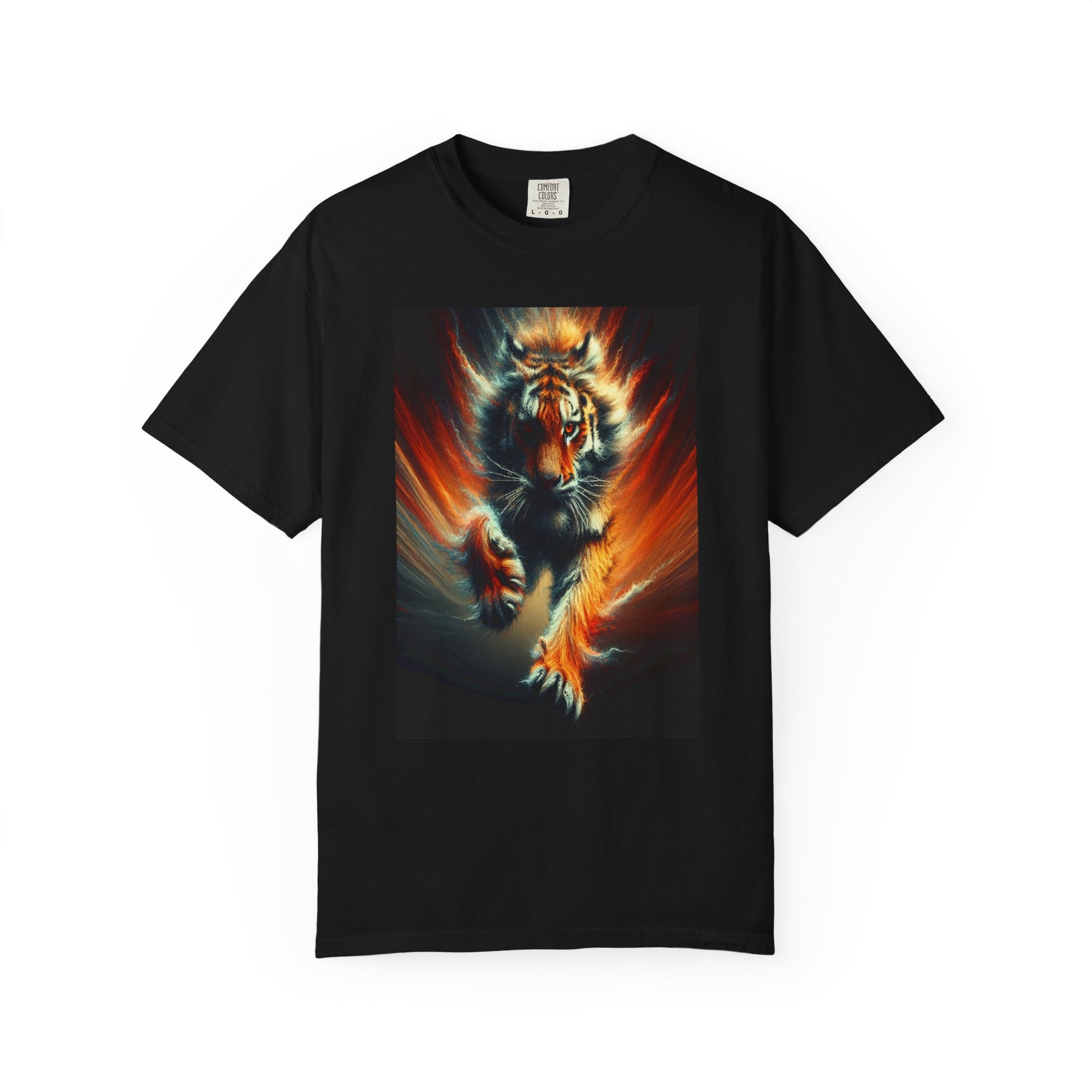 Unisex Tiger Graphic Printed T-shirt