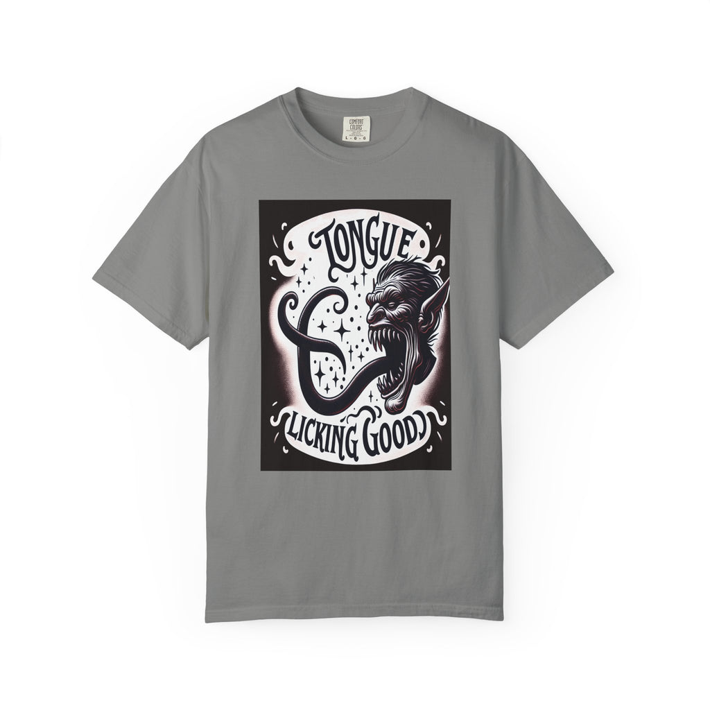 Unisex Monster Tongue Graphic Printed T-shirt