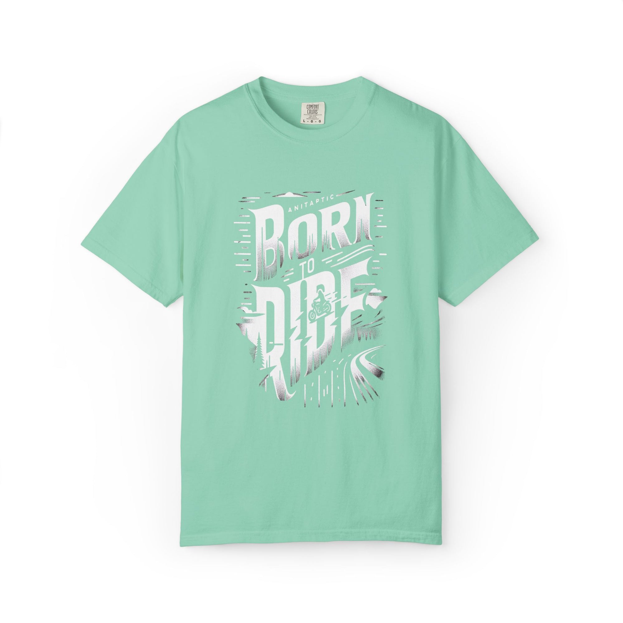 Unisex Garment-Dyed Born to Ride T-shirt